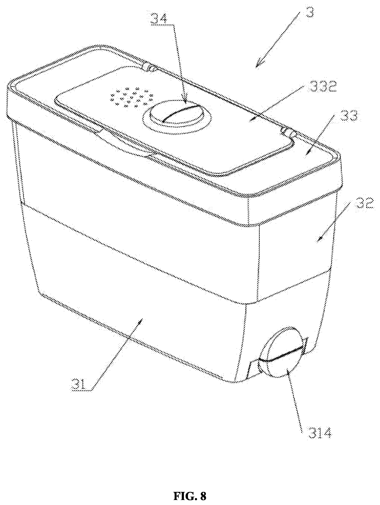 Patent US11793369 Figure 8 – Potty chair
