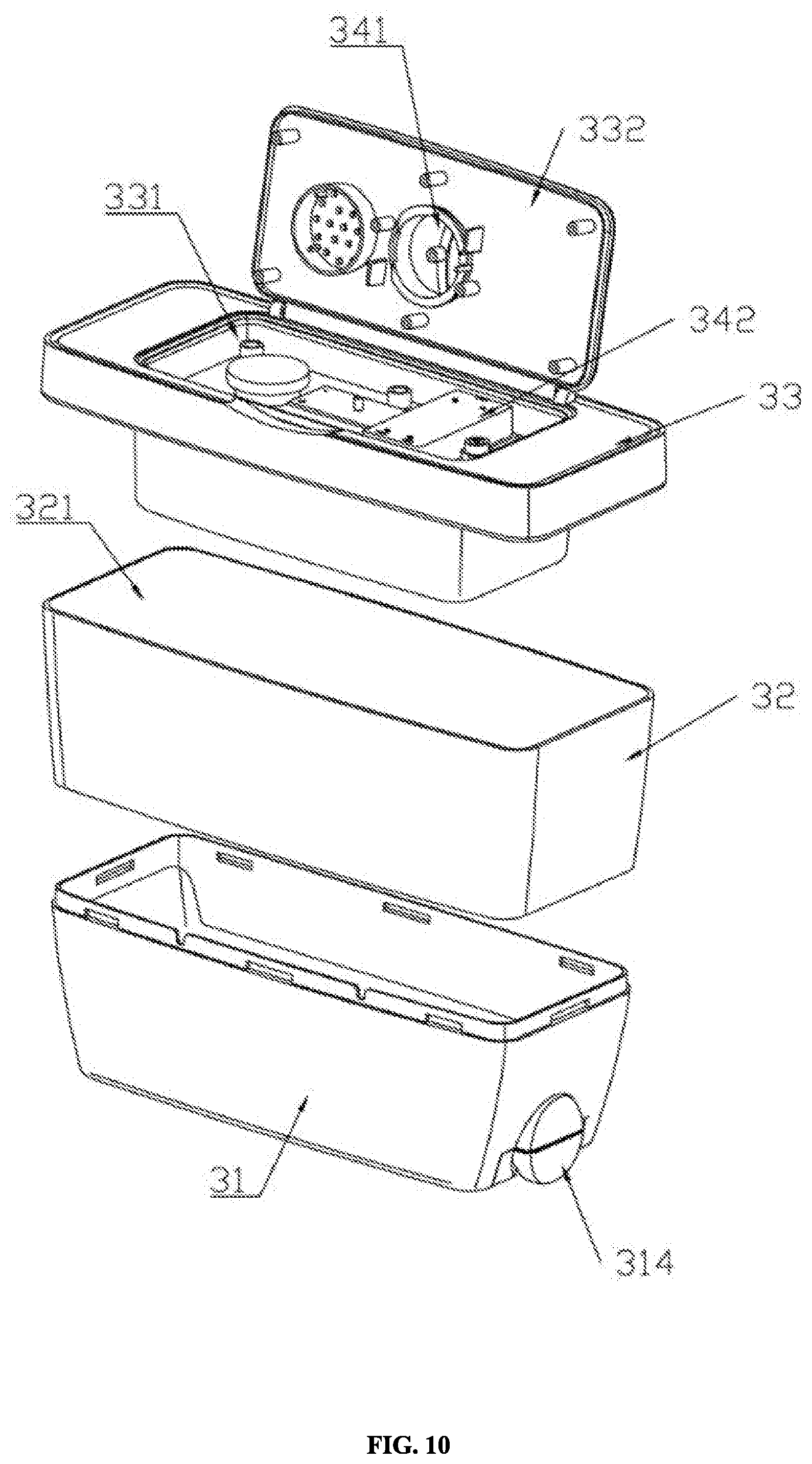 Patent US11793369 Figure 10 – Potty chair
