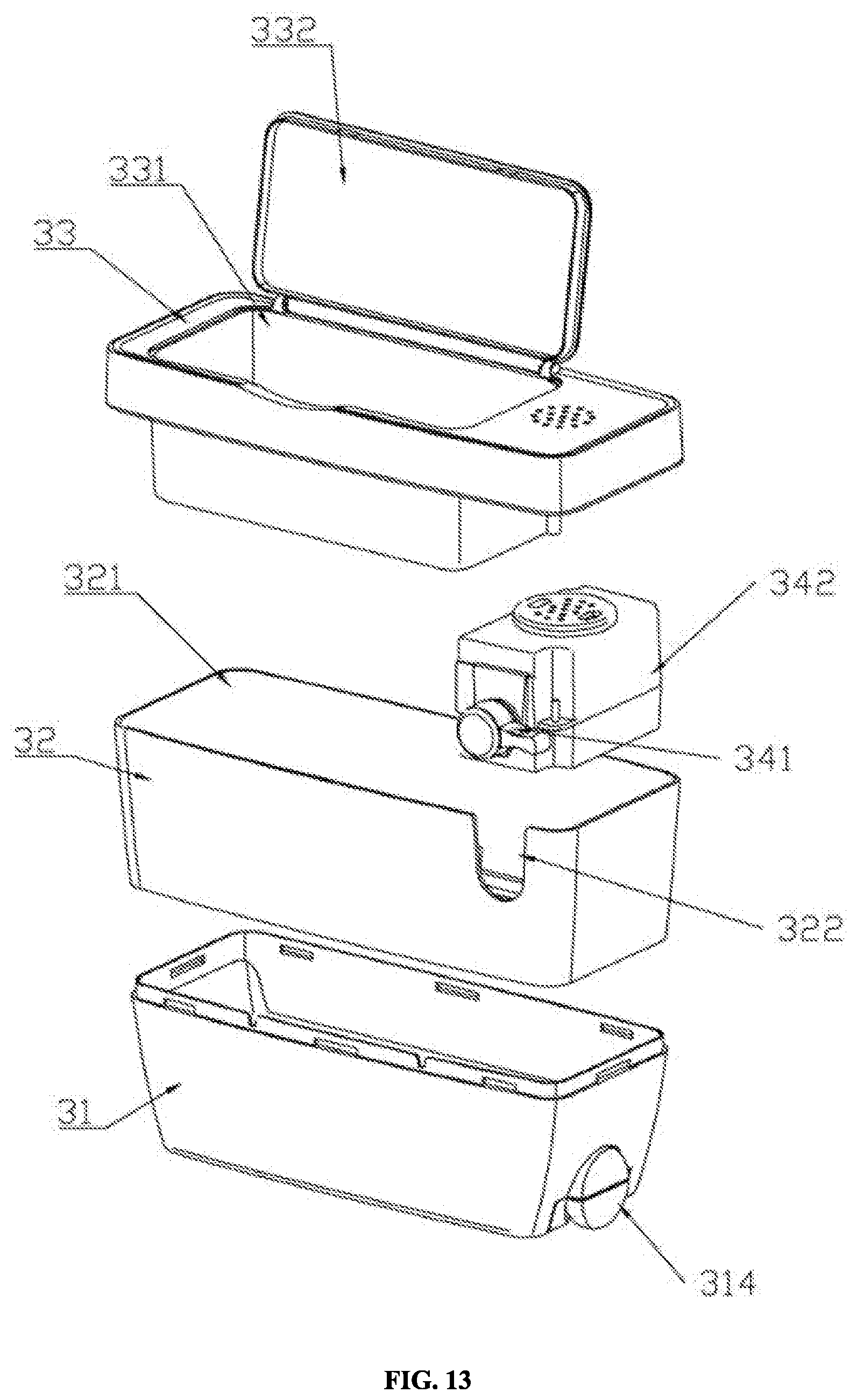 Patent US11793369 Figure 13 – Potty chair