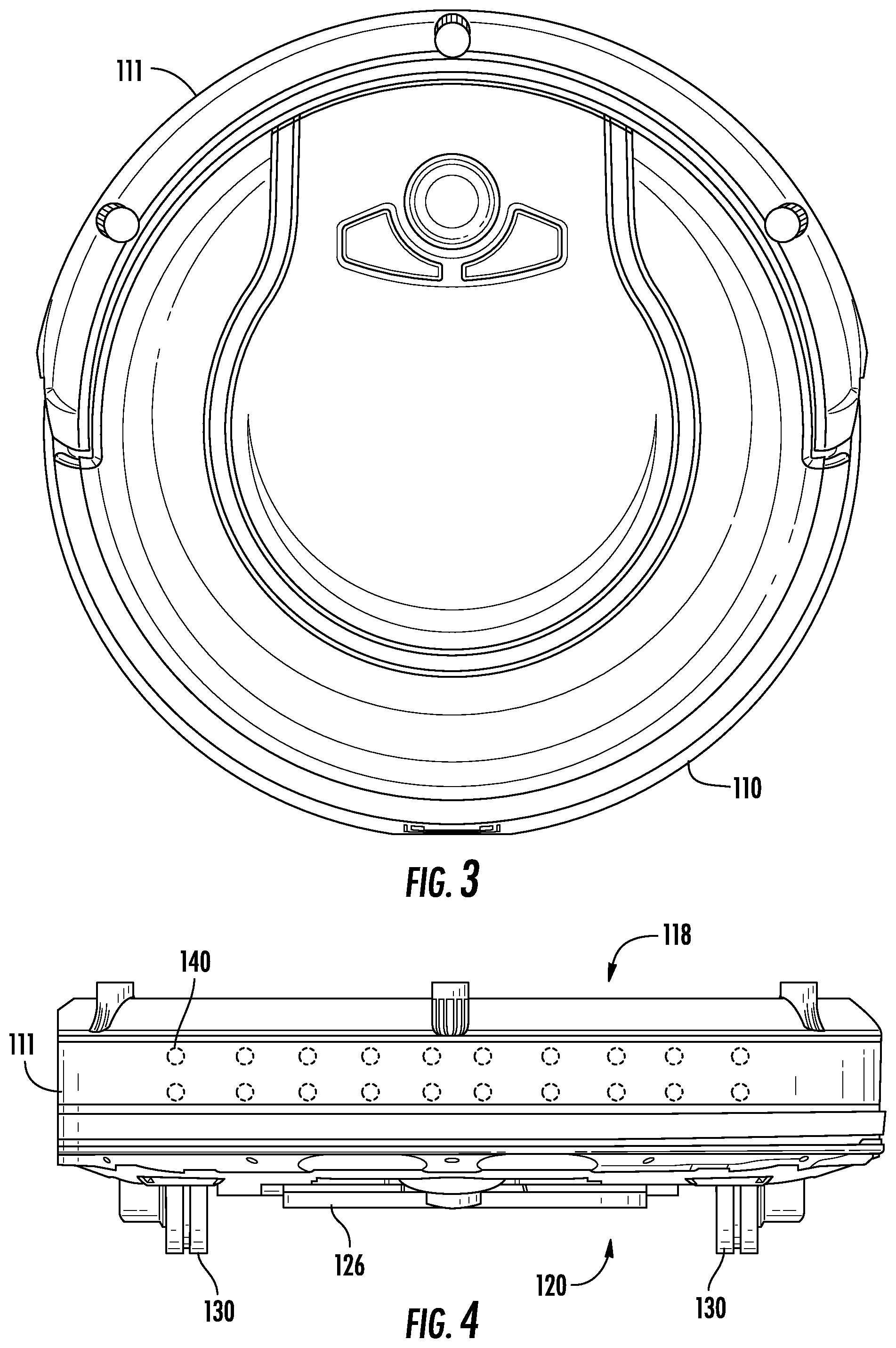 Patent US11793373 Figure 2 – Robotic cleaner with air jet assembly