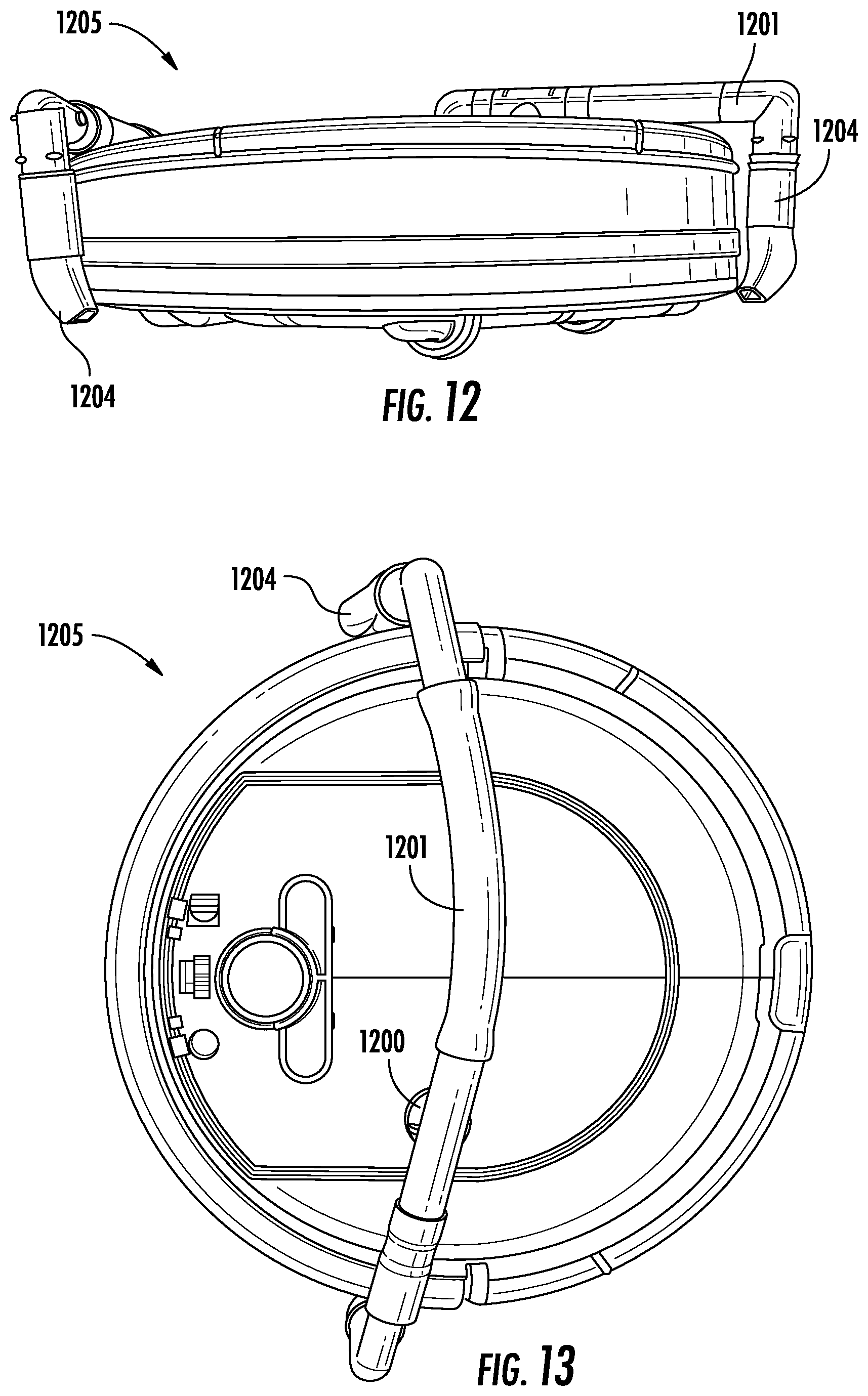 Patent US11793373 Figure 9 – Robotic cleaner with air jet assembly