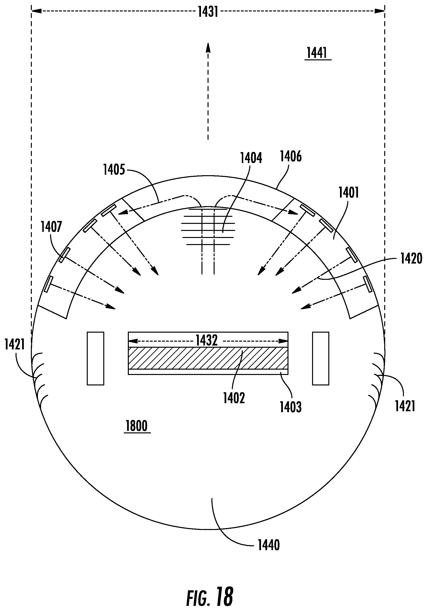 Patent US11793373 Figure 14 – Robotic cleaner with air jet assembly