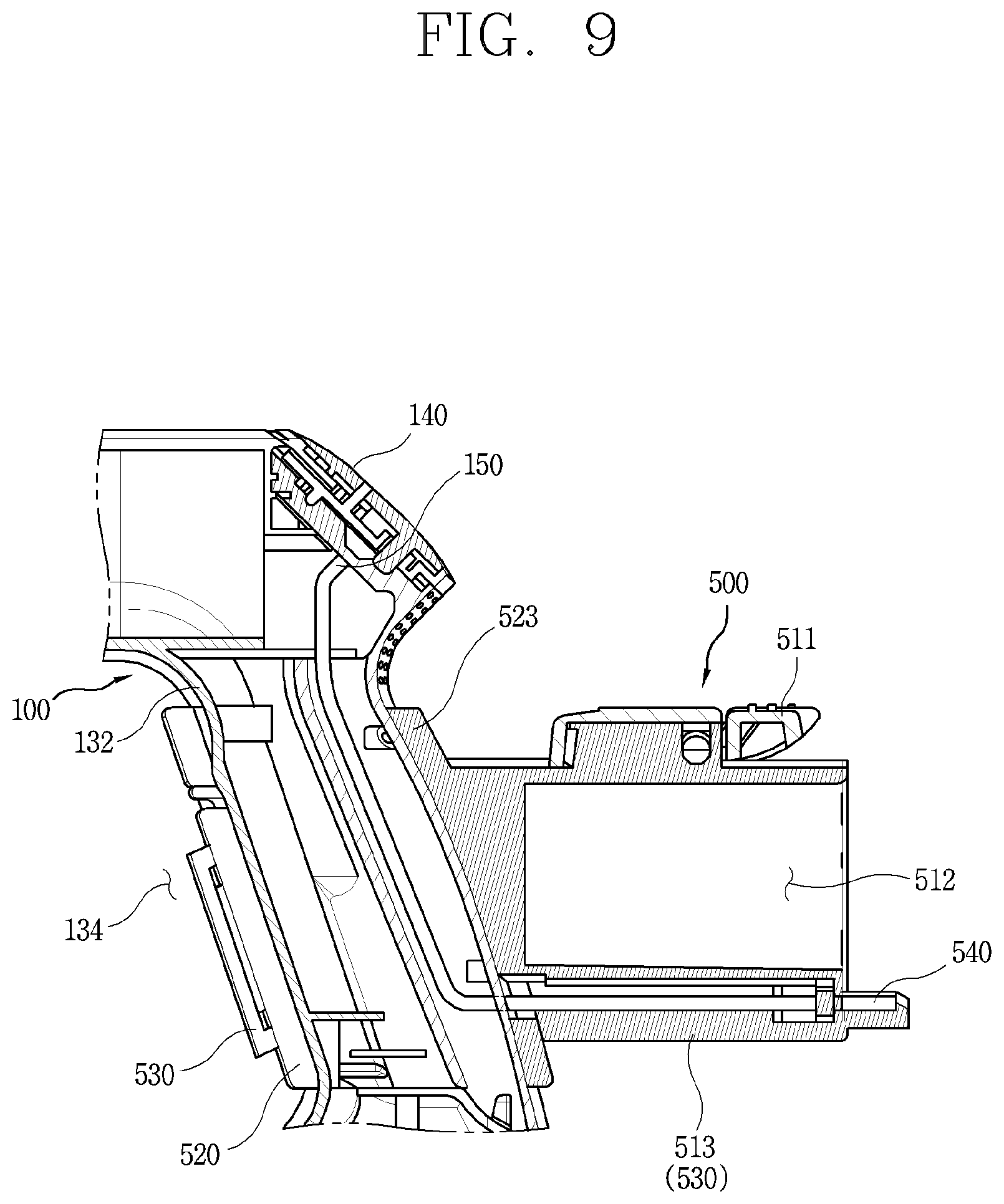 Patent US11793375 Figure 9 – Conversion member and electric cleaner including the same