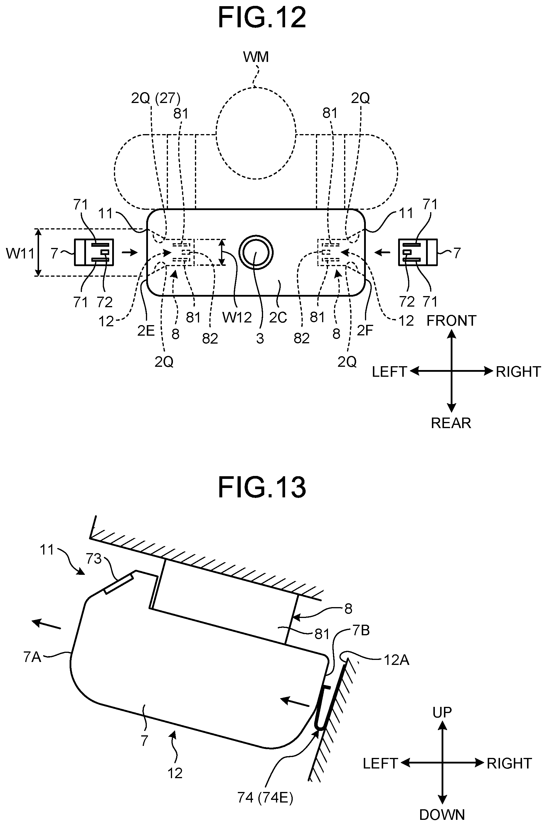 Patent US11793377 Figure 12 – Backpack dust collector