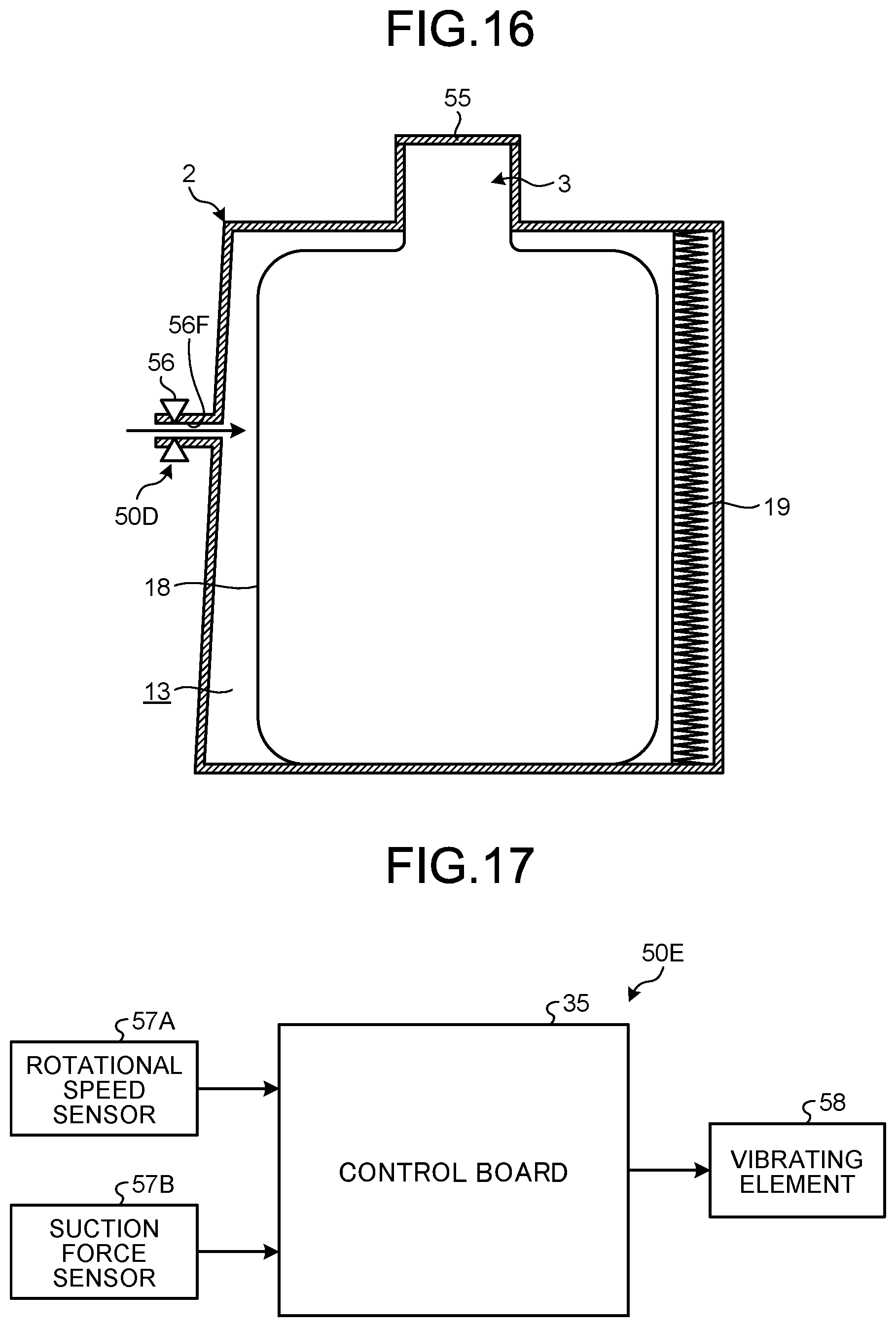 Patent US11793377 Figure 15 – Backpack dust collector