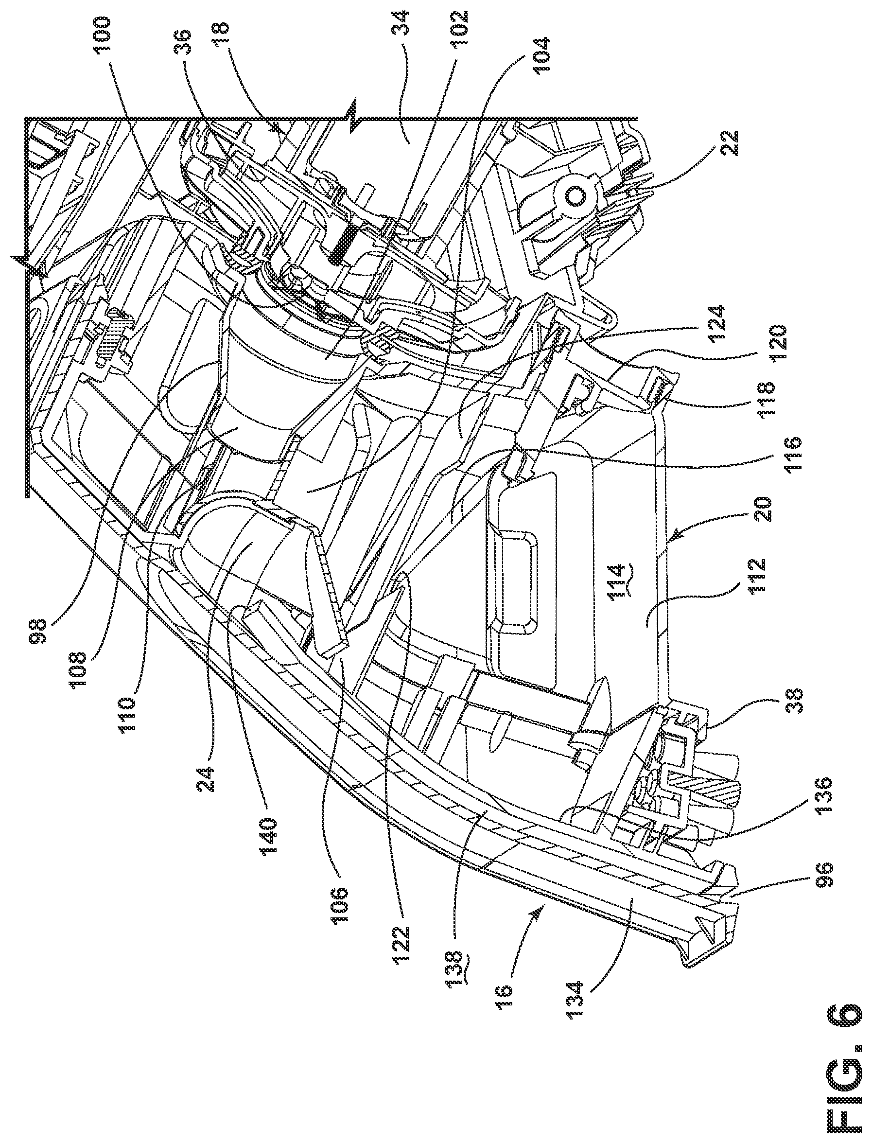 Patent US11793378 Figure 5 – Handheld extraction cleaner