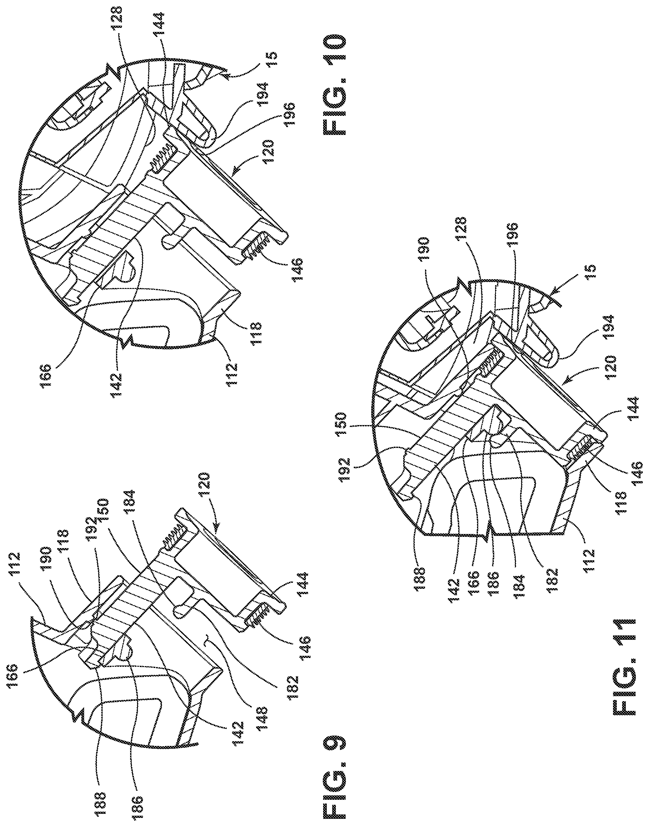 Patent US11793378 Figure 8 – Handheld extraction cleaner