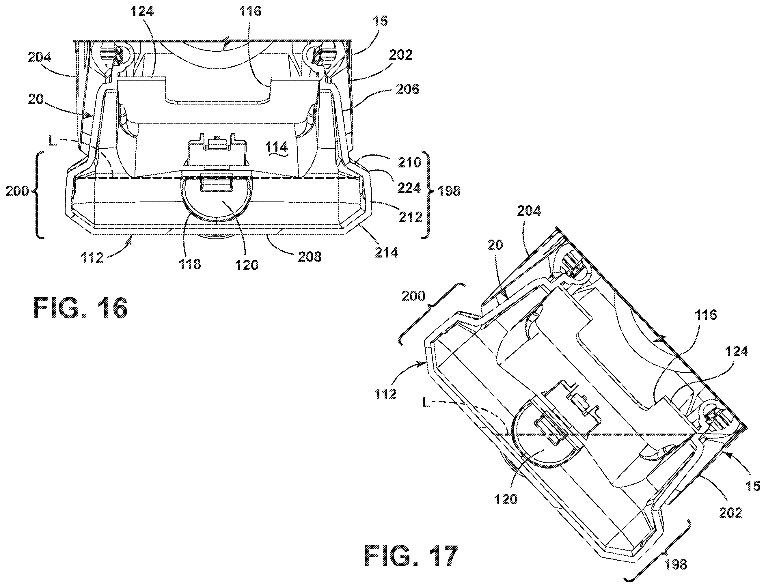 Patent US11793378 Figure 11 – Handheld extraction cleaner