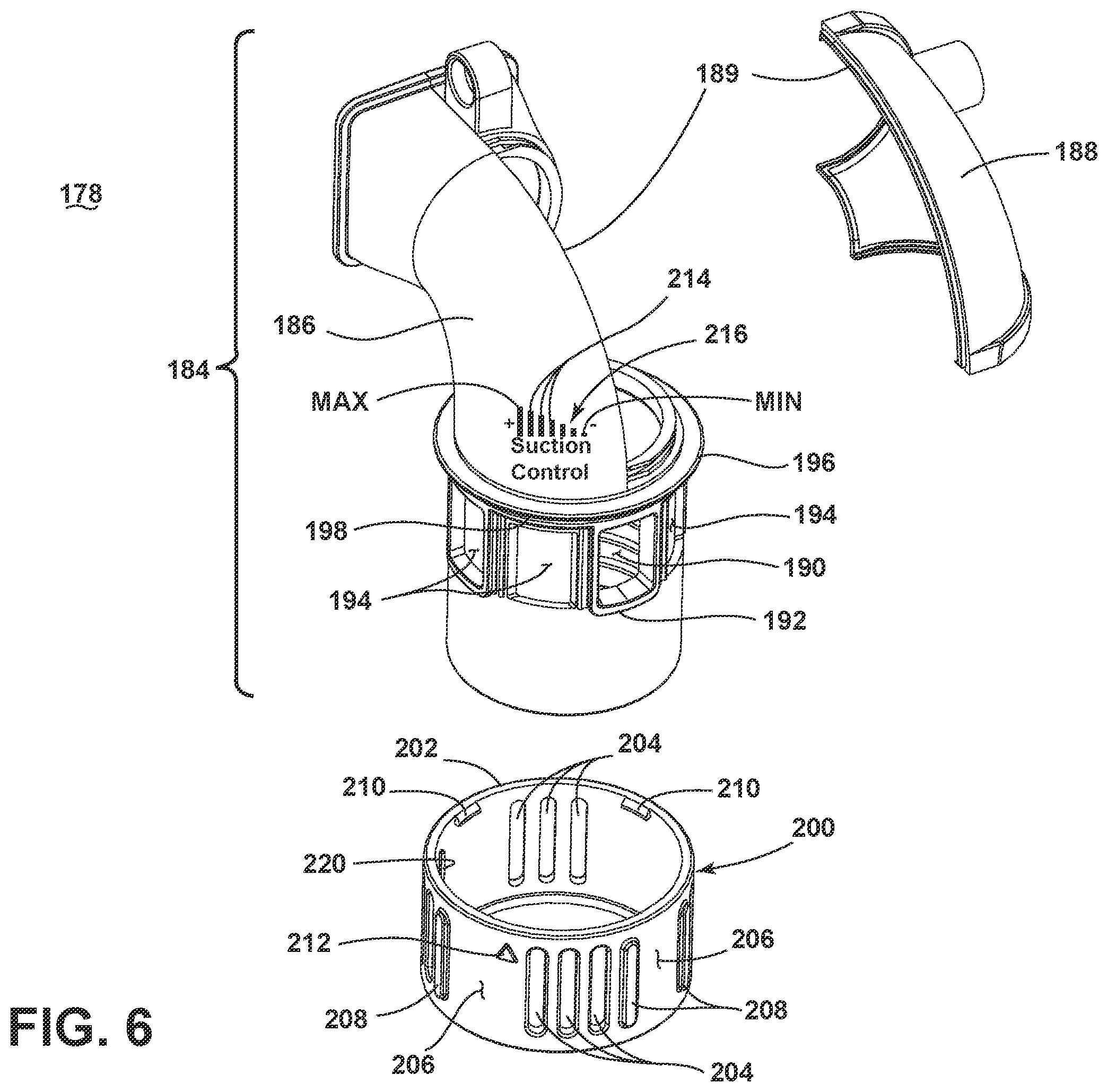 Patent US11793380 Figure 7 – Vacuum cleaner
