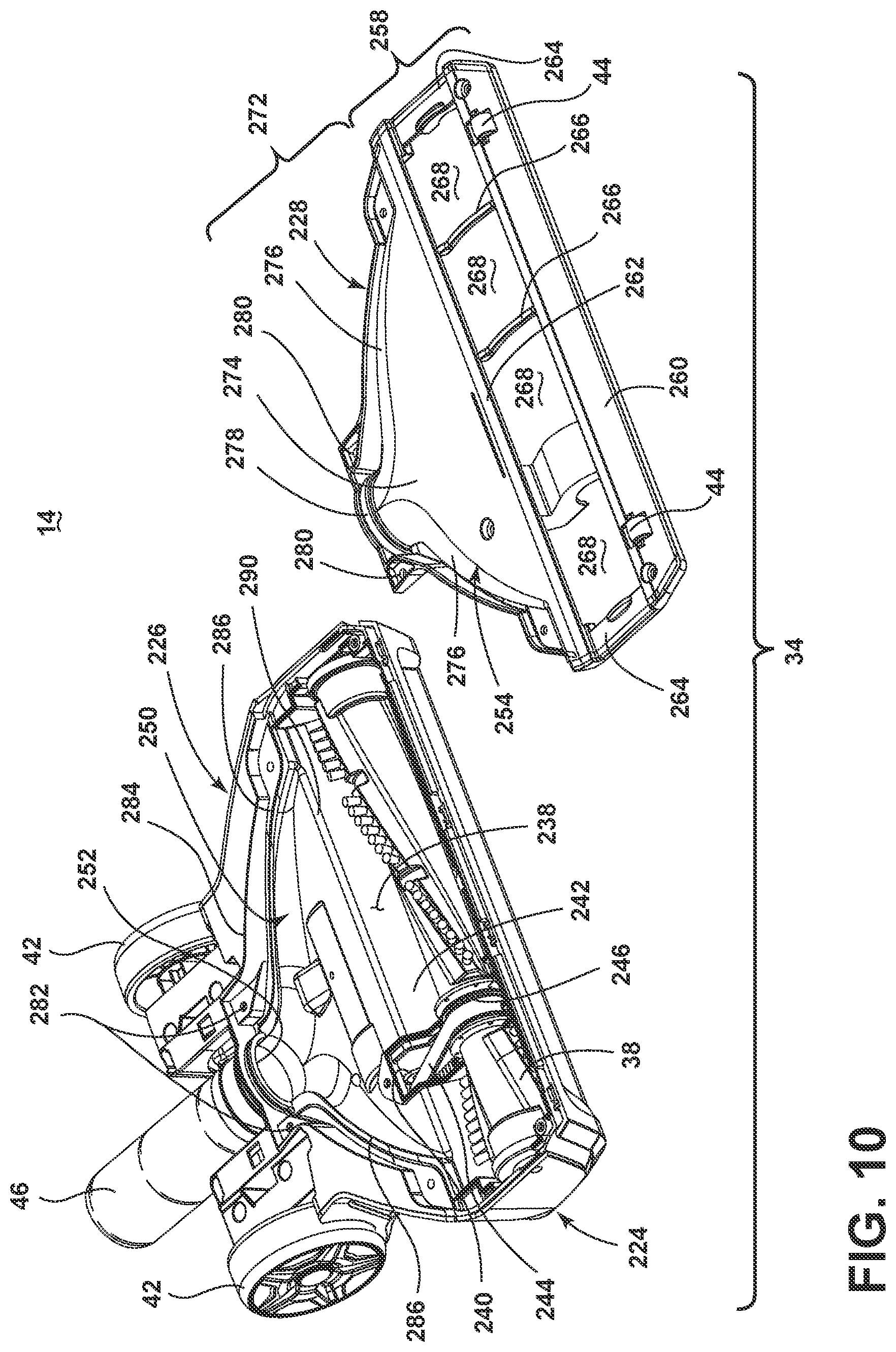 Patent US11793380 Figure 11 – Vacuum cleaner