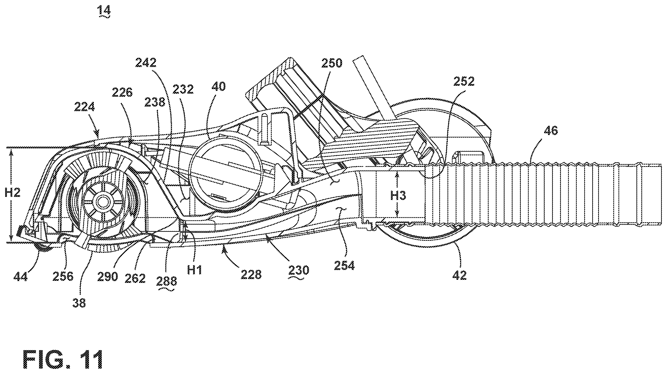 Patent US11793380 Figure 12 – Vacuum cleaner