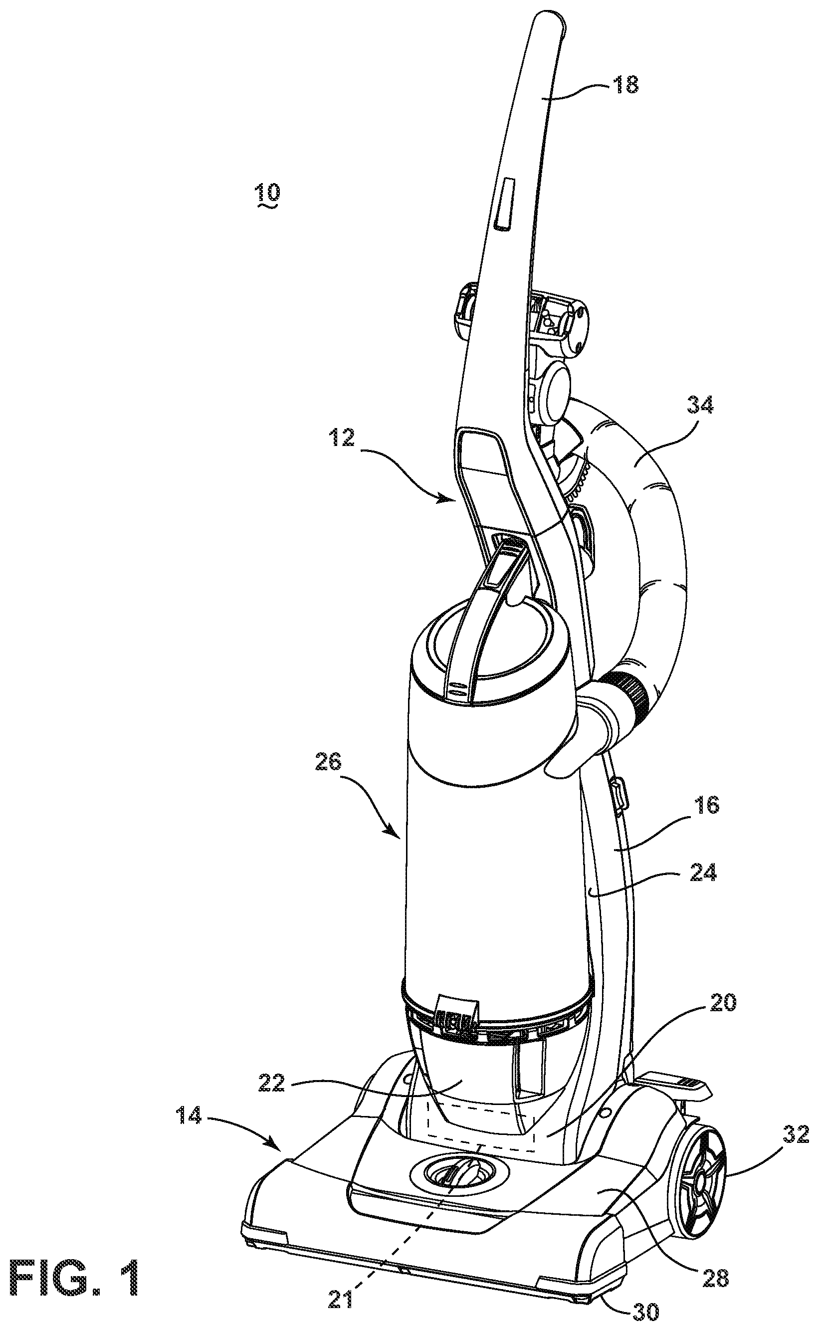 Patent US11793381 Figure 1 – Cyclone module for vacuum cleaner