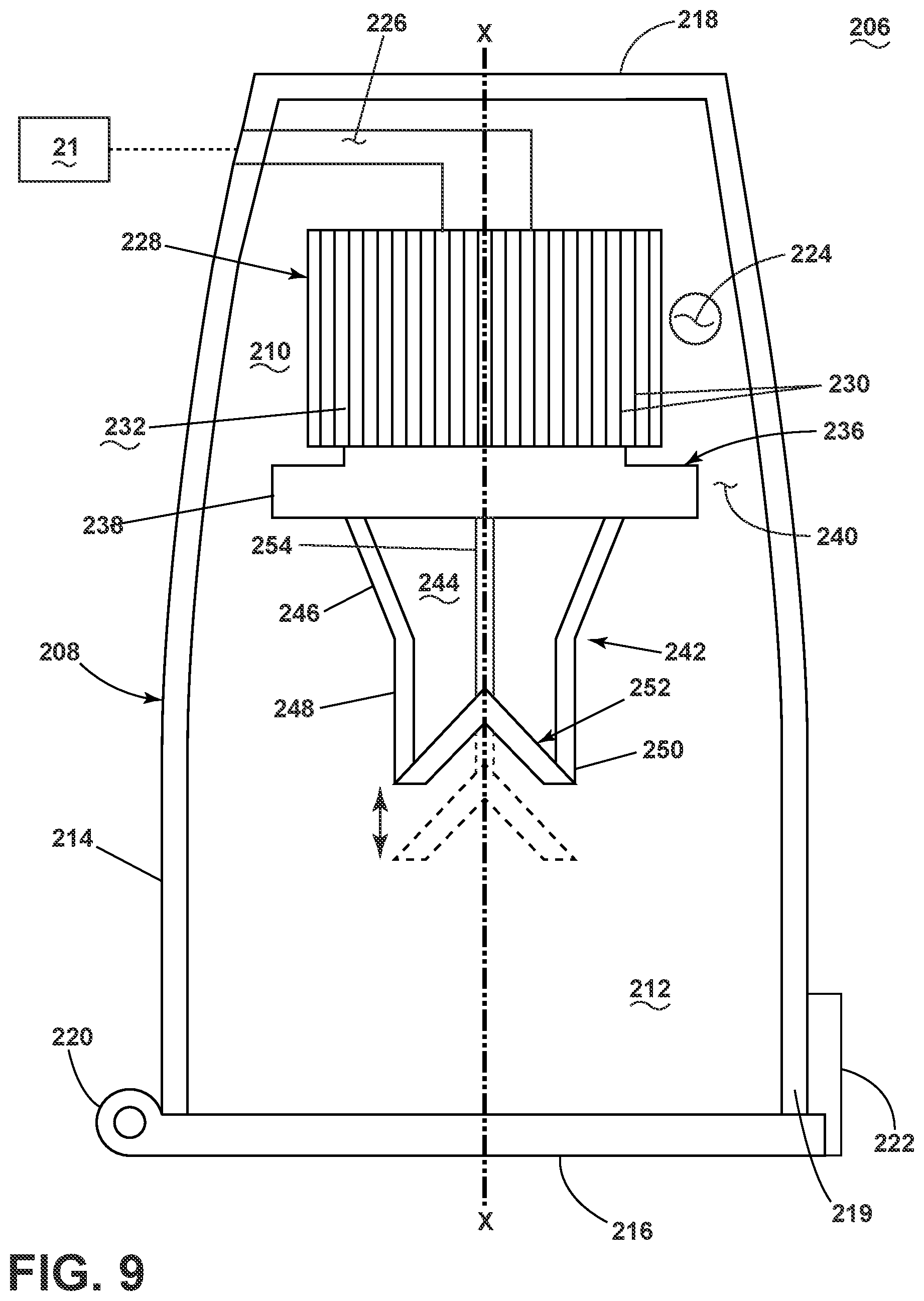 Patent US11793381 Figure 9 – Cyclone module for vacuum cleaner