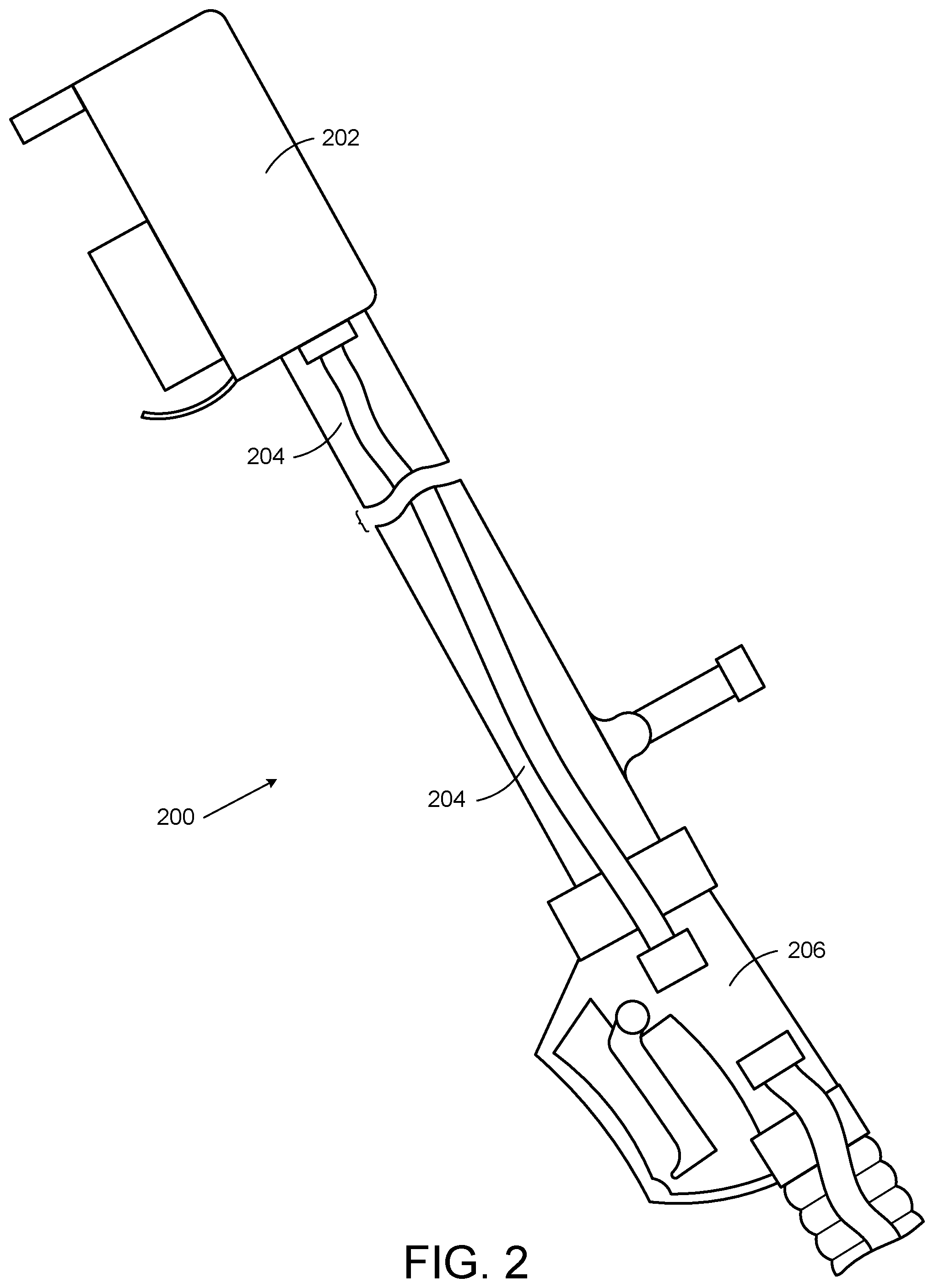 Patent US11793383 Figure 2 – Awning cleaning tool