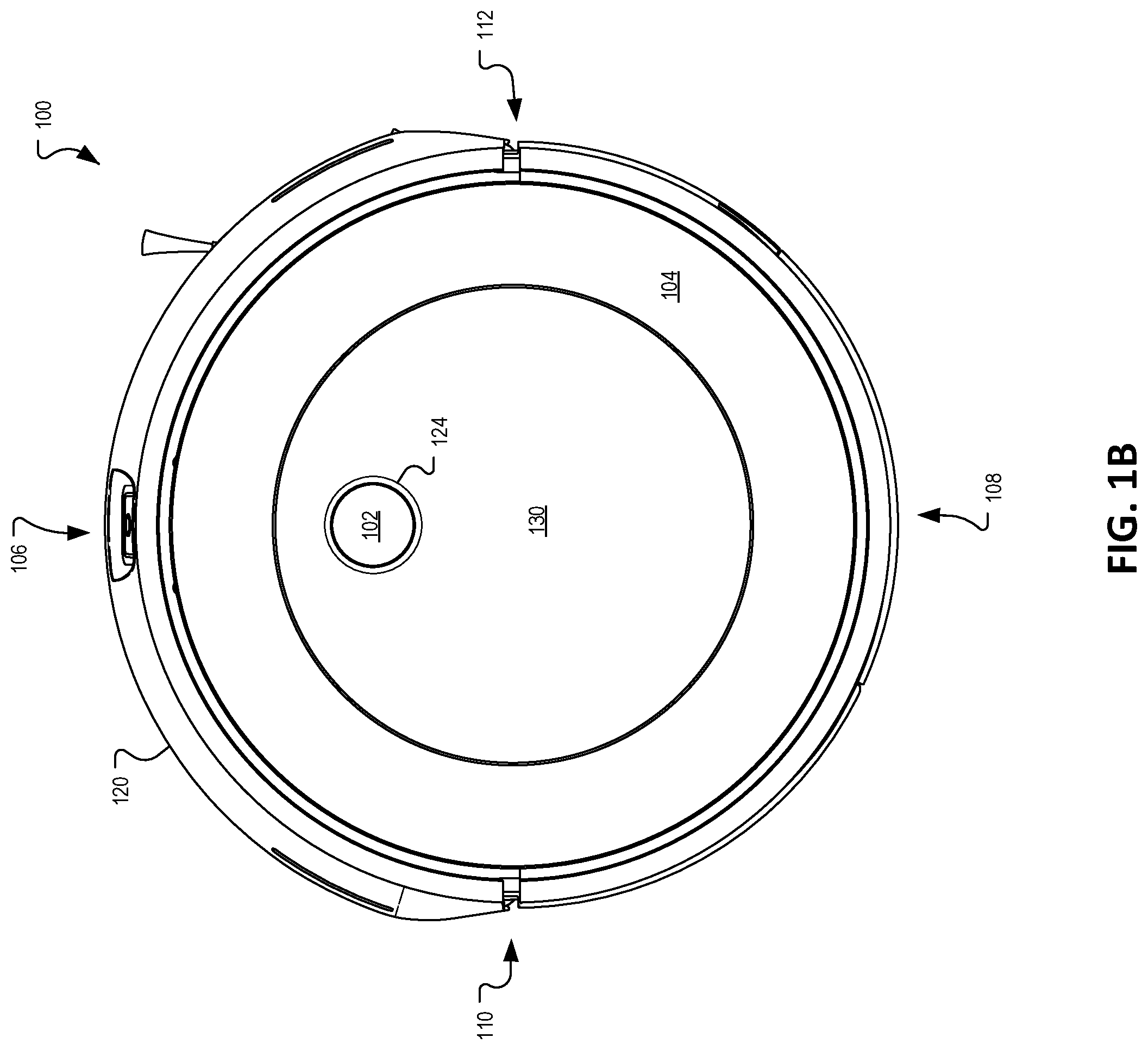 Patent US11793384 Figure 2 – User interfaces for autonomous cleaning robots