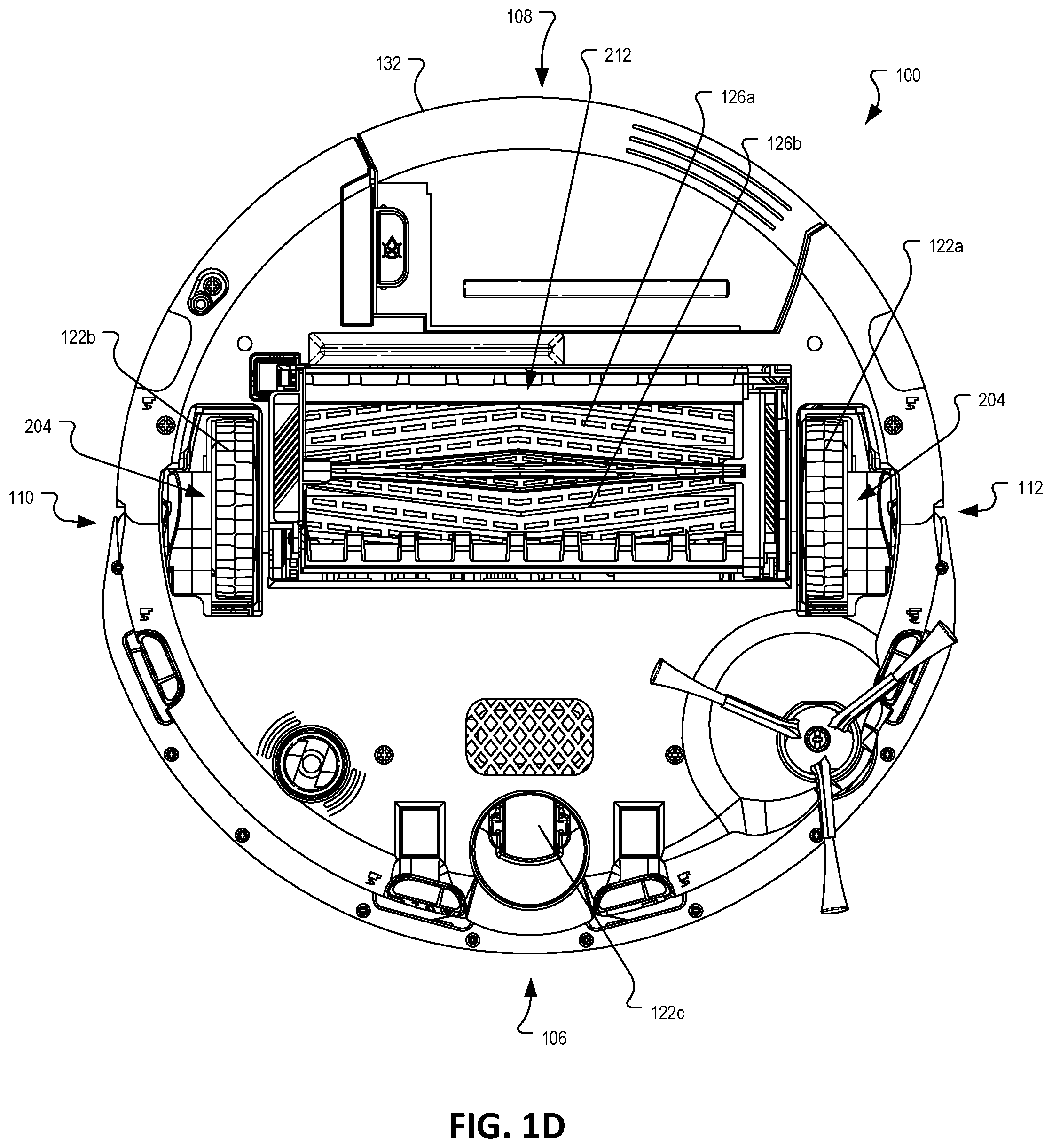 Patent US11793384 Figure 4 – User interfaces for autonomous cleaning robots