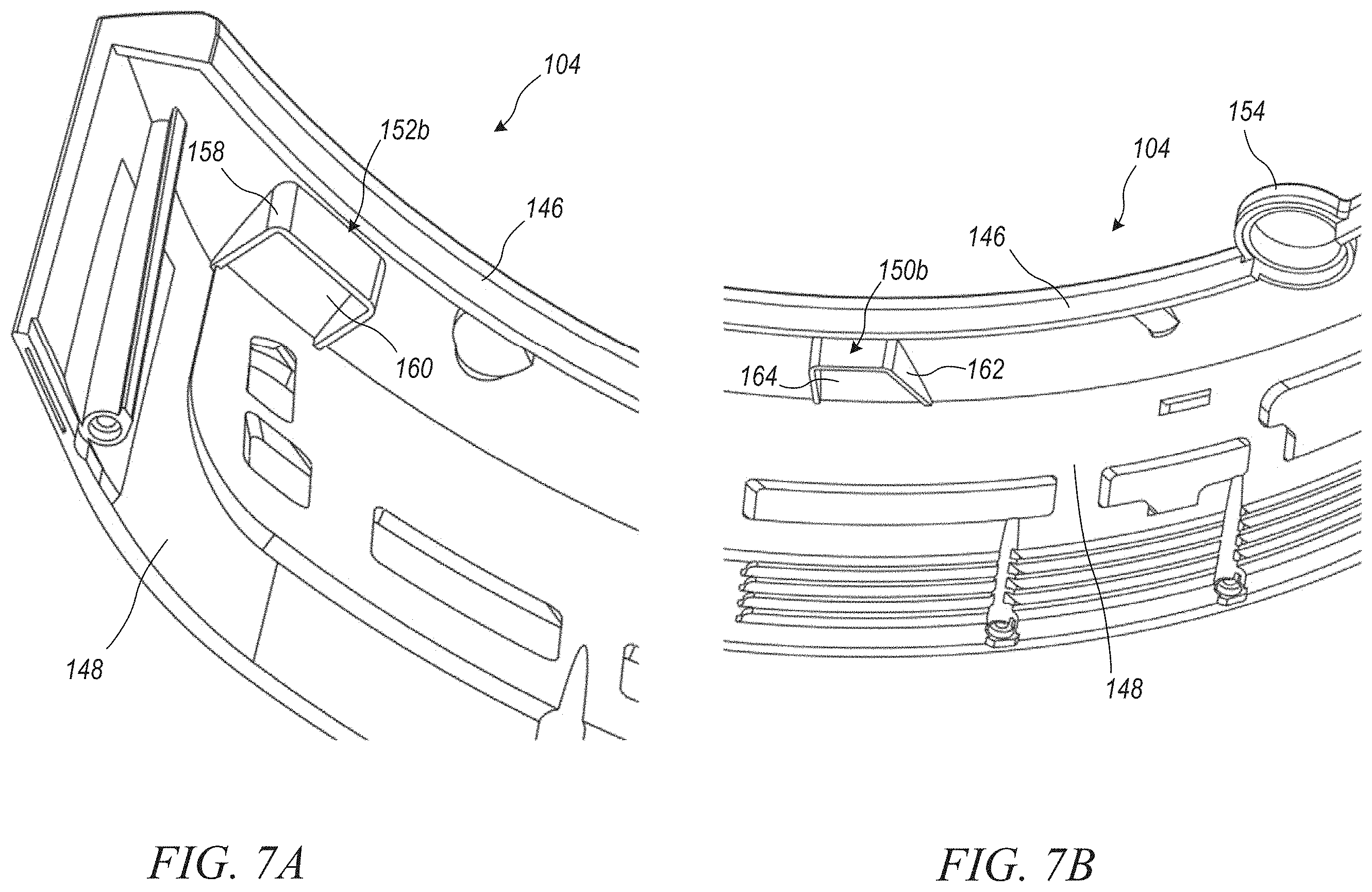 Patent US11793385 Figure 7 – Vertical sensing in an autonomous cleaning robot