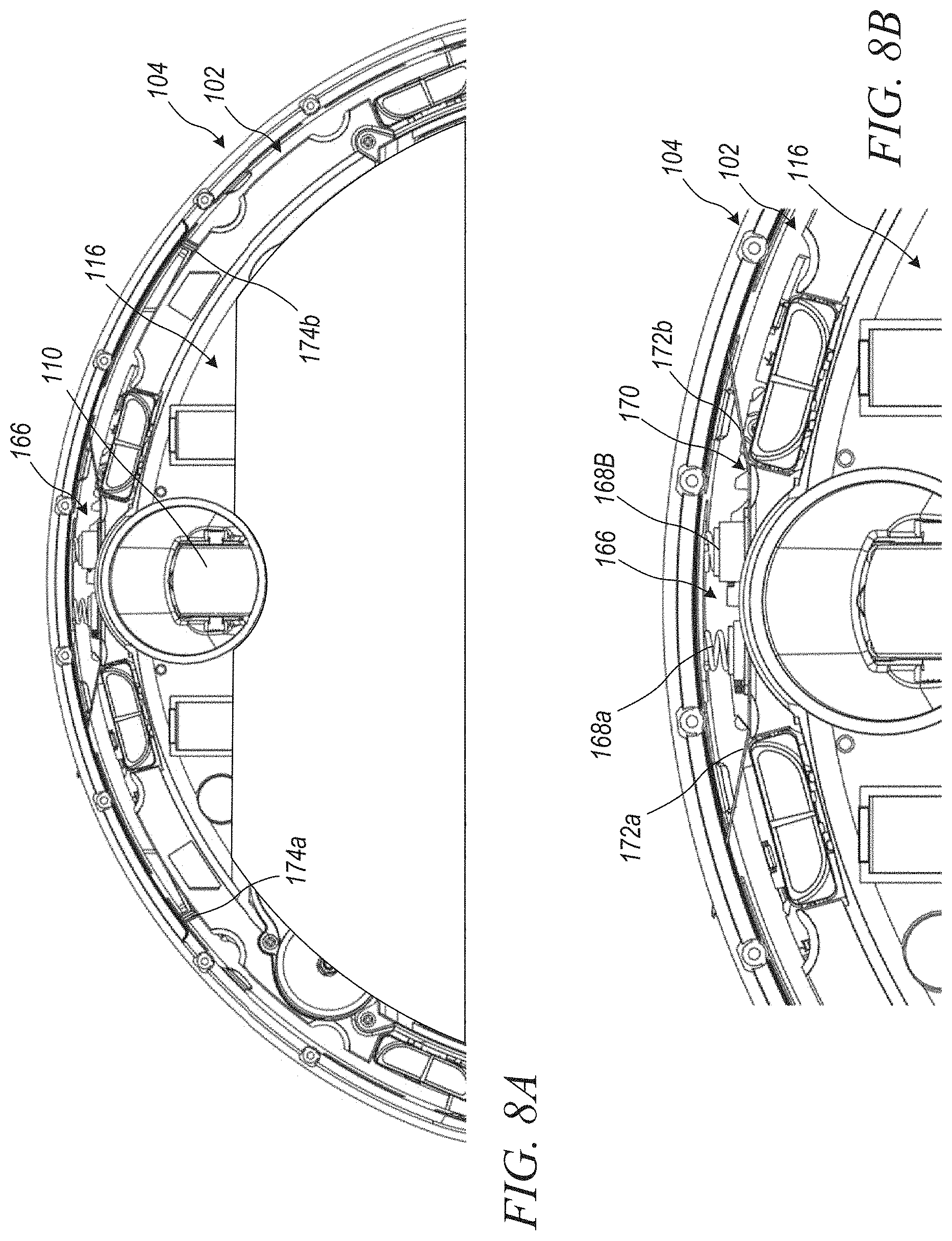 Patent US11793385 Figure 8 – Vertical sensing in an autonomous cleaning robot