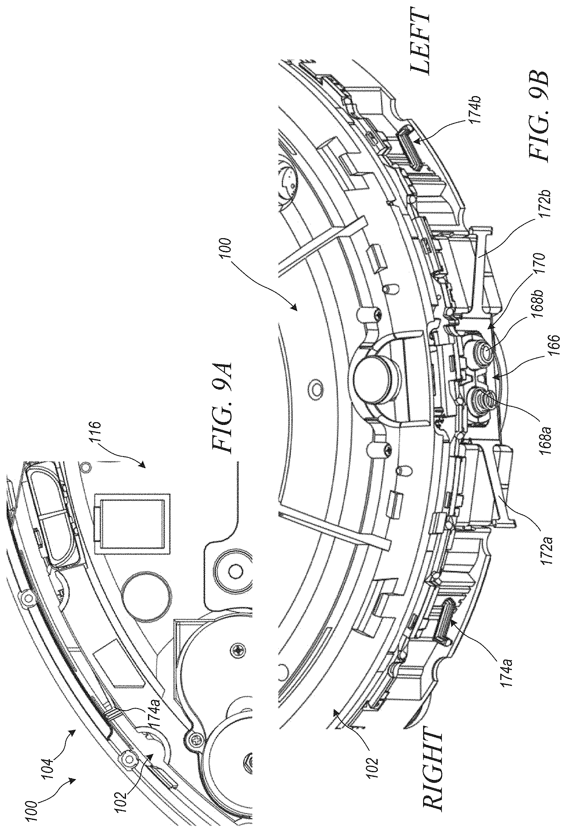 Patent US11793385 Figure 9 – Vertical sensing in an autonomous cleaning robot