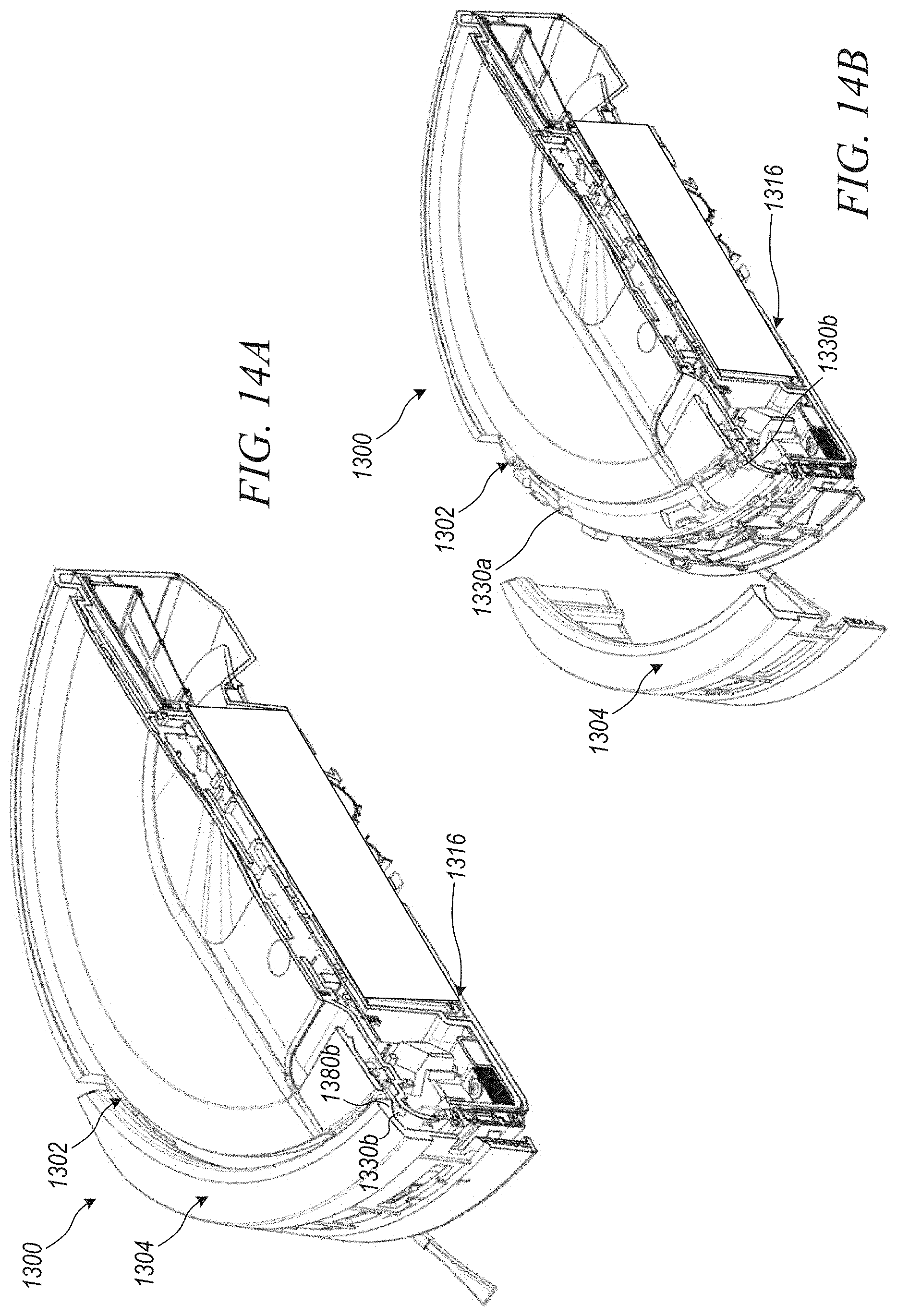 Patent US11793385 Figure 16 – Vertical sensing in an autonomous cleaning robot