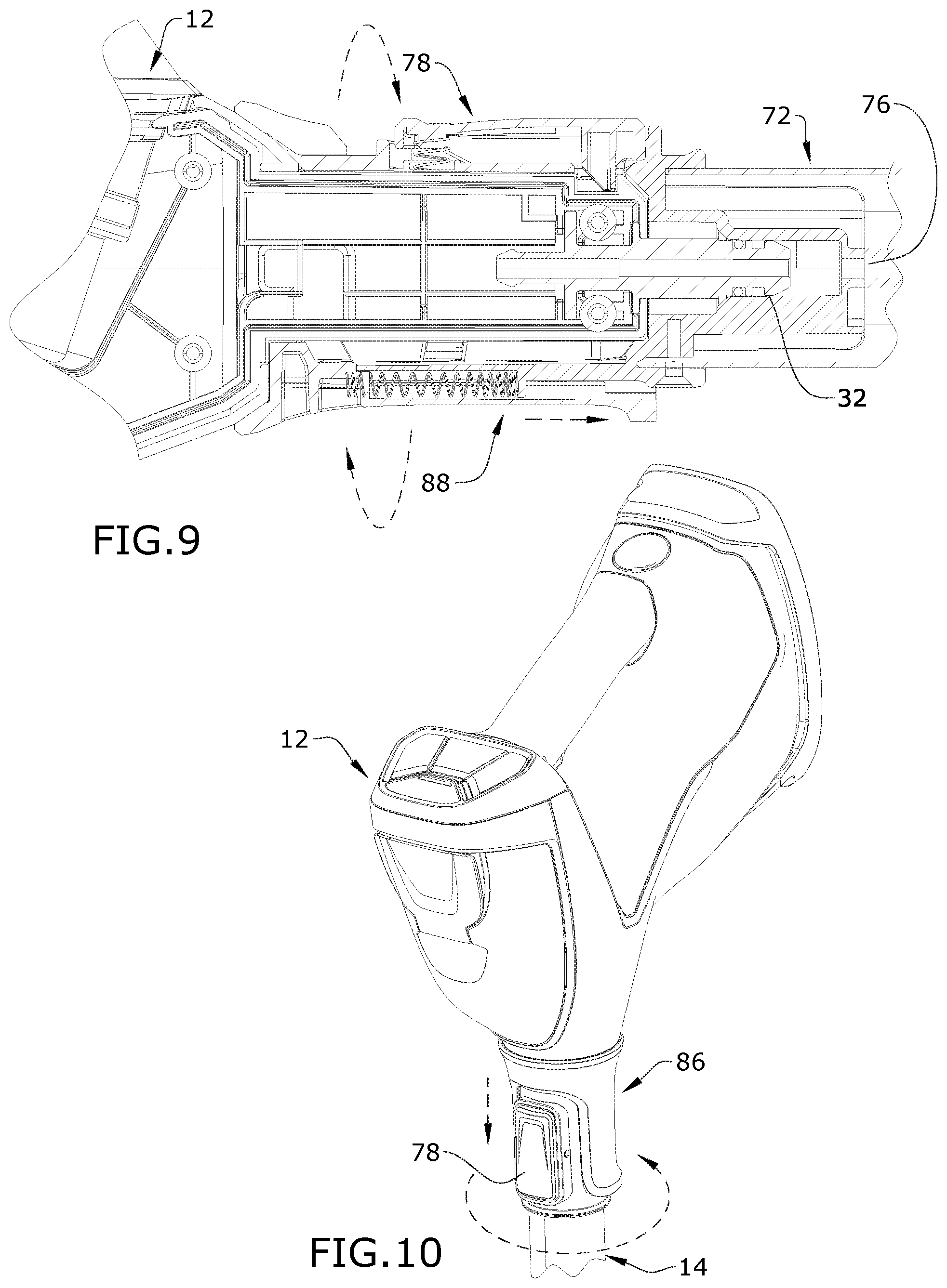 Patent US11793386 Figure 7 – Steam cleaning apparatus