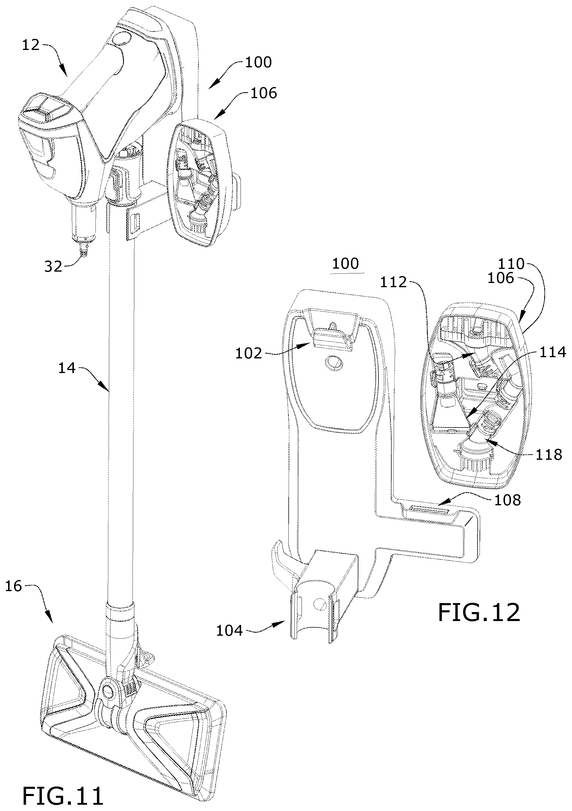 Patent US11793386 Figure 8 – Steam cleaning apparatus