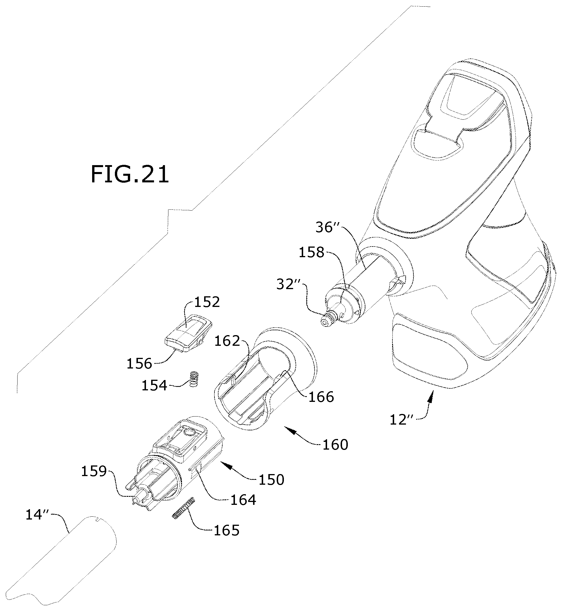 Patent US11793386 Figure 14 – Steam cleaning apparatus