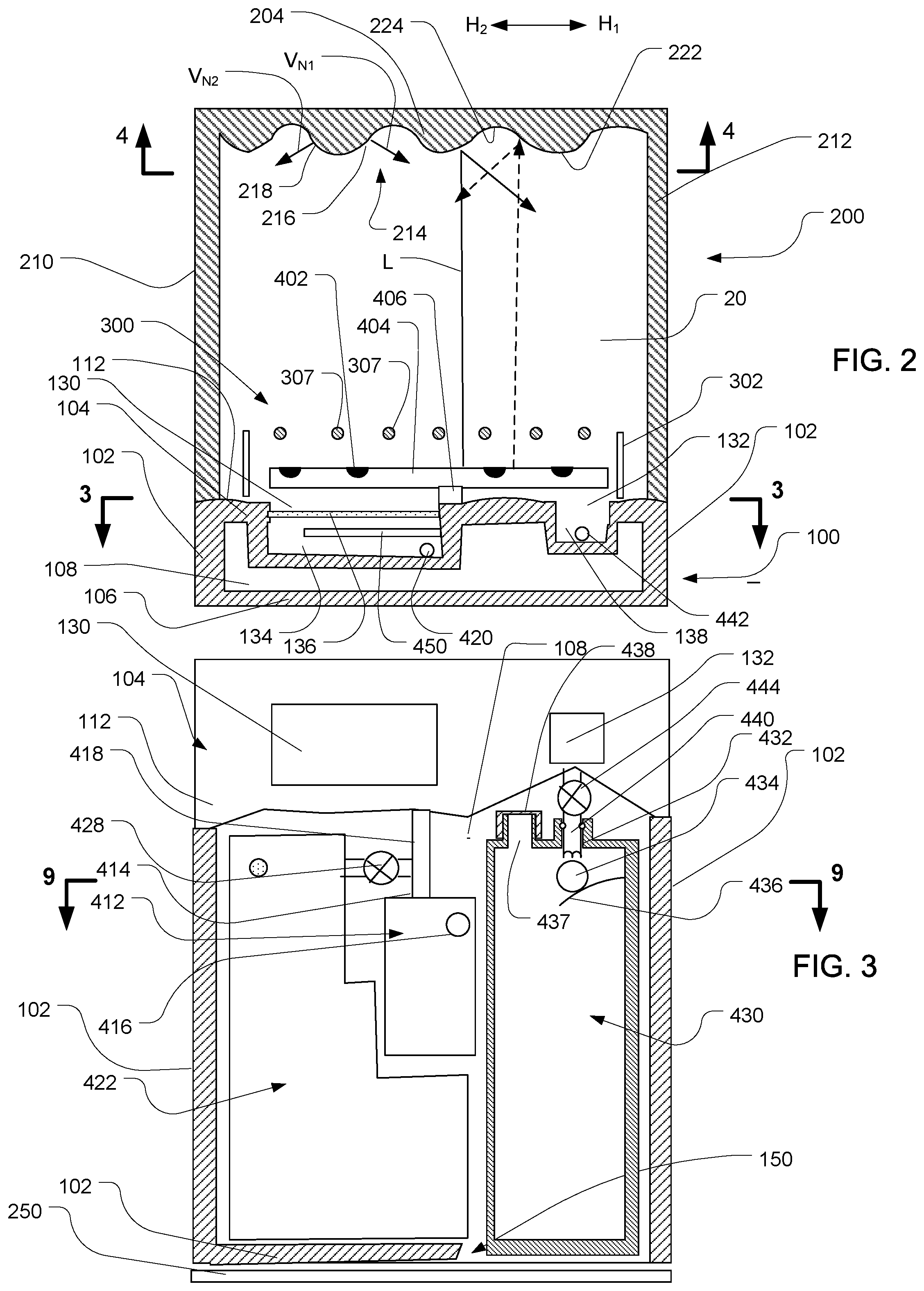 Patent US11793387 Figure 2 – Portable dishwasher