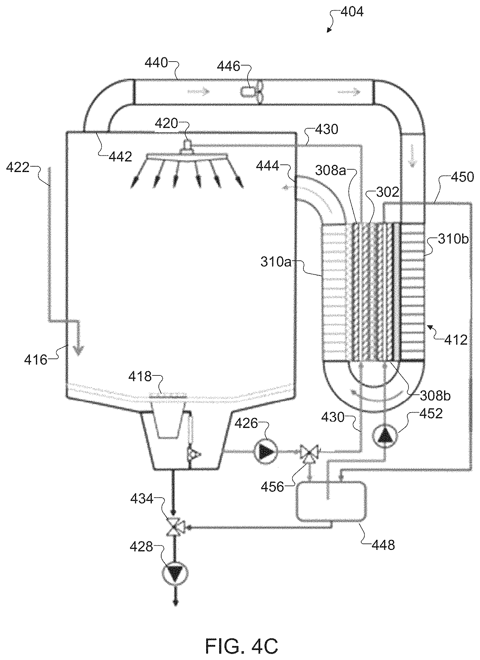 Patent US11793388 Figure 6 – Thermoelectric heat pump recovery and dish drying system for domestic dishwasher