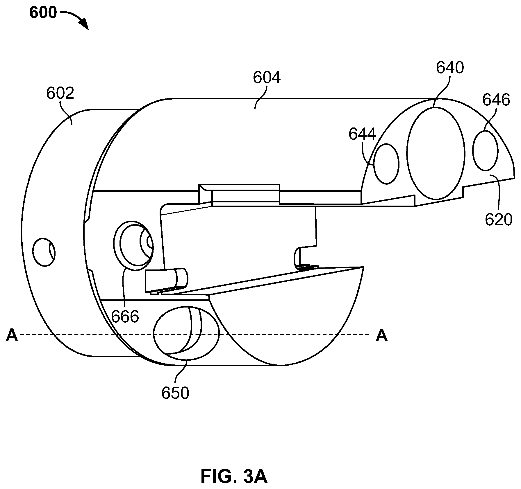 Patent US11793393 Figure 8 – Manifold for a multiple viewing elements endoscope