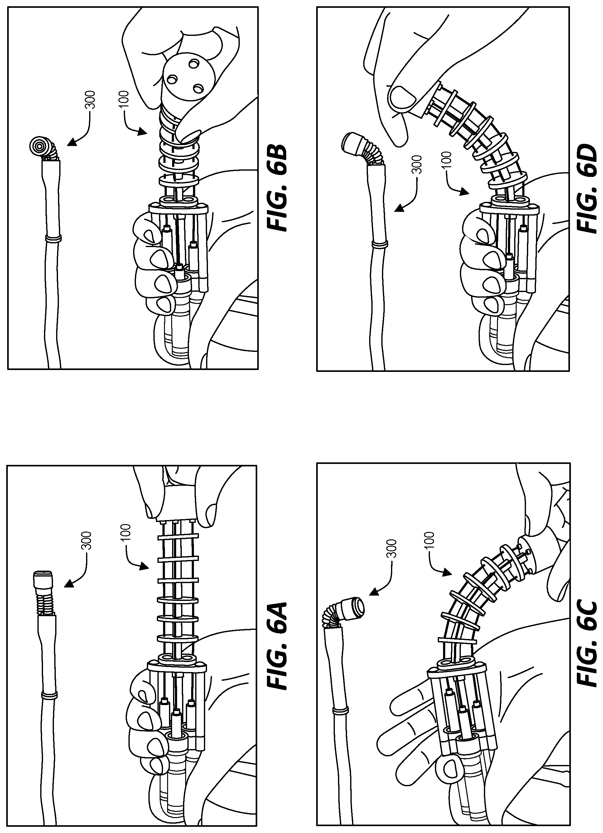 Patent US11793394 Figure 4 – Steerable endoscope with continuum manipulator