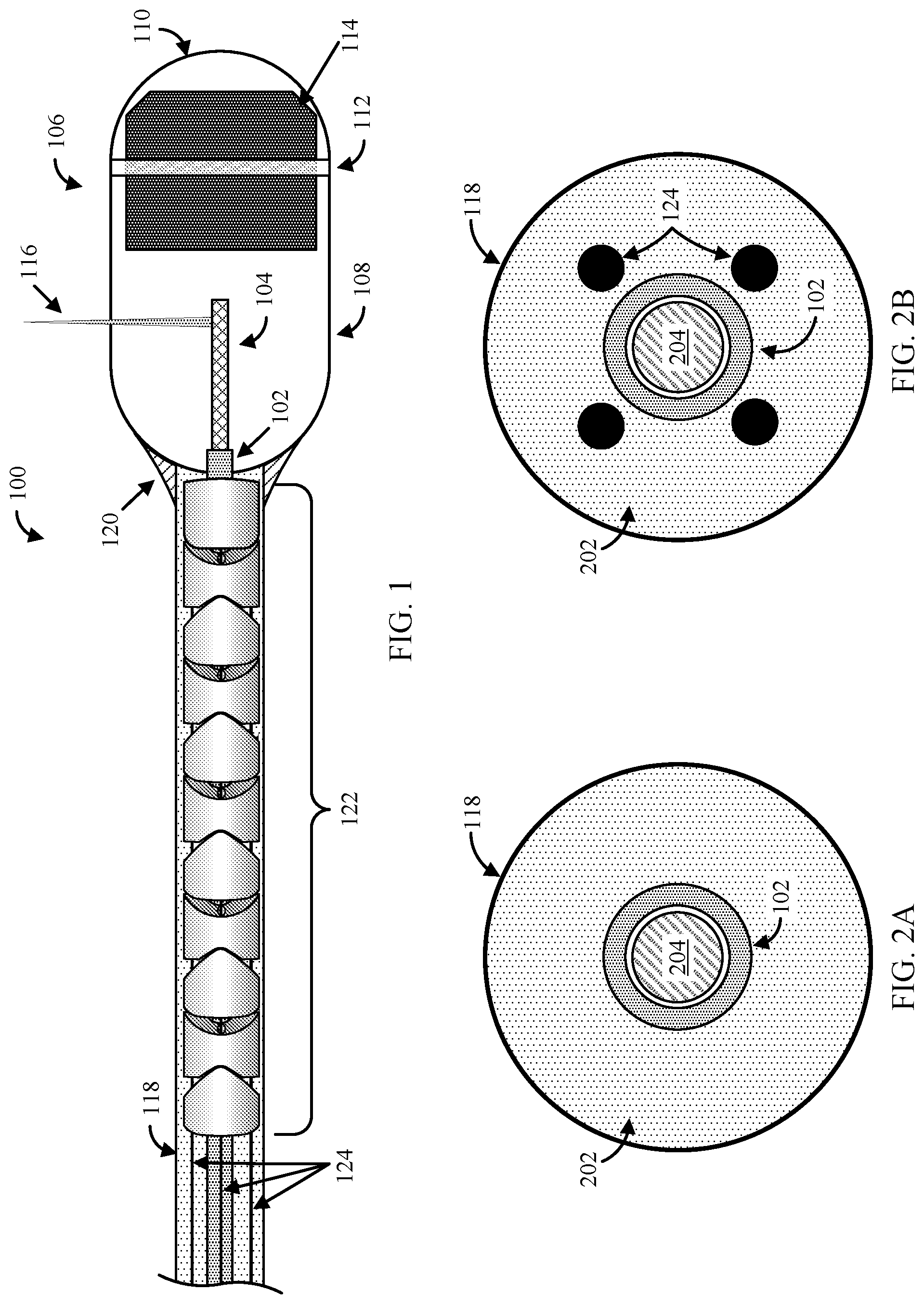 Patent US11793396 Figure 1 – Devices, systems, and methods for advancing and positioning tethered capsule microendoscopes