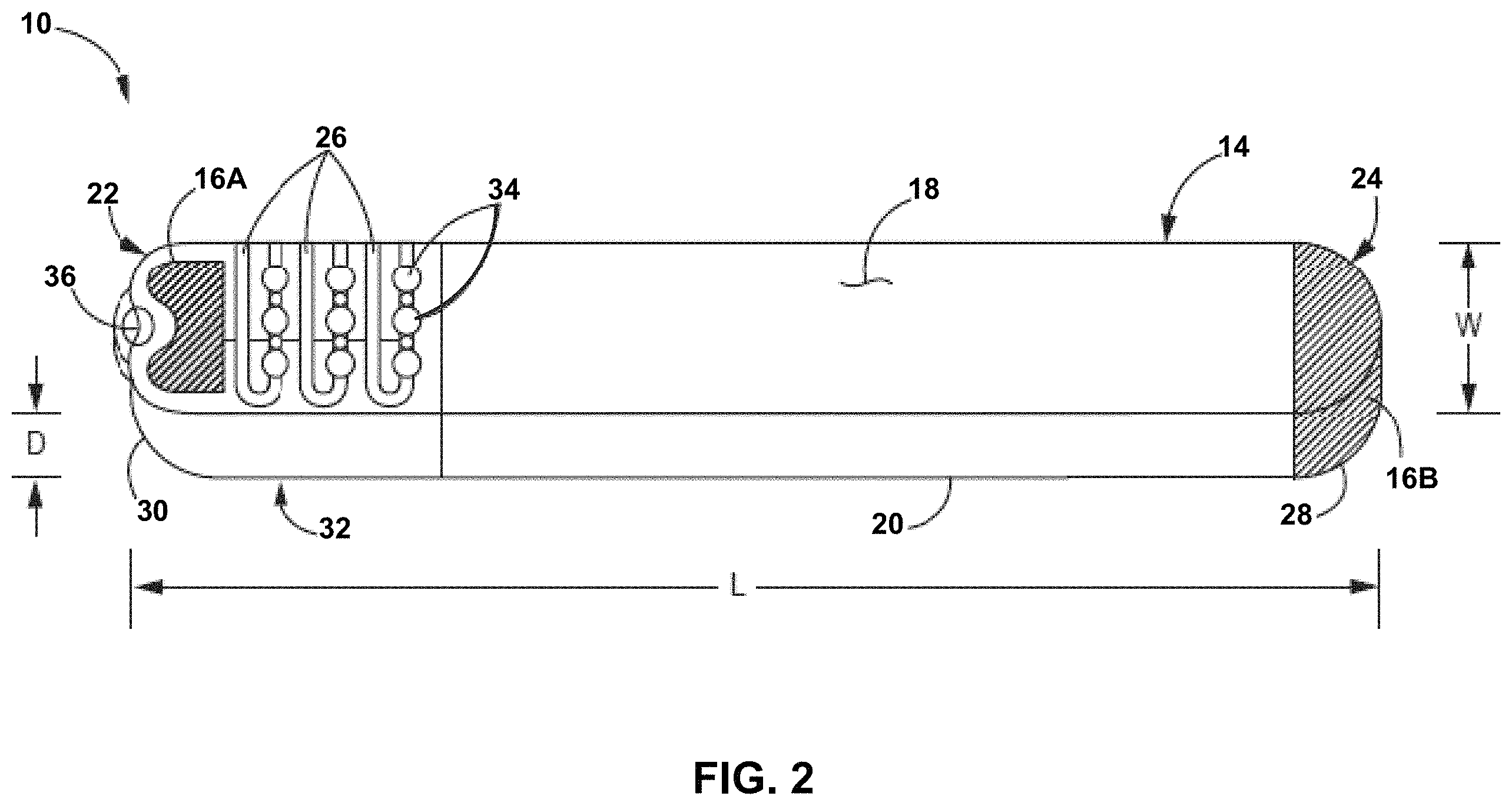 Patent US11793411 Figure 2 – Sensing for heart failure management