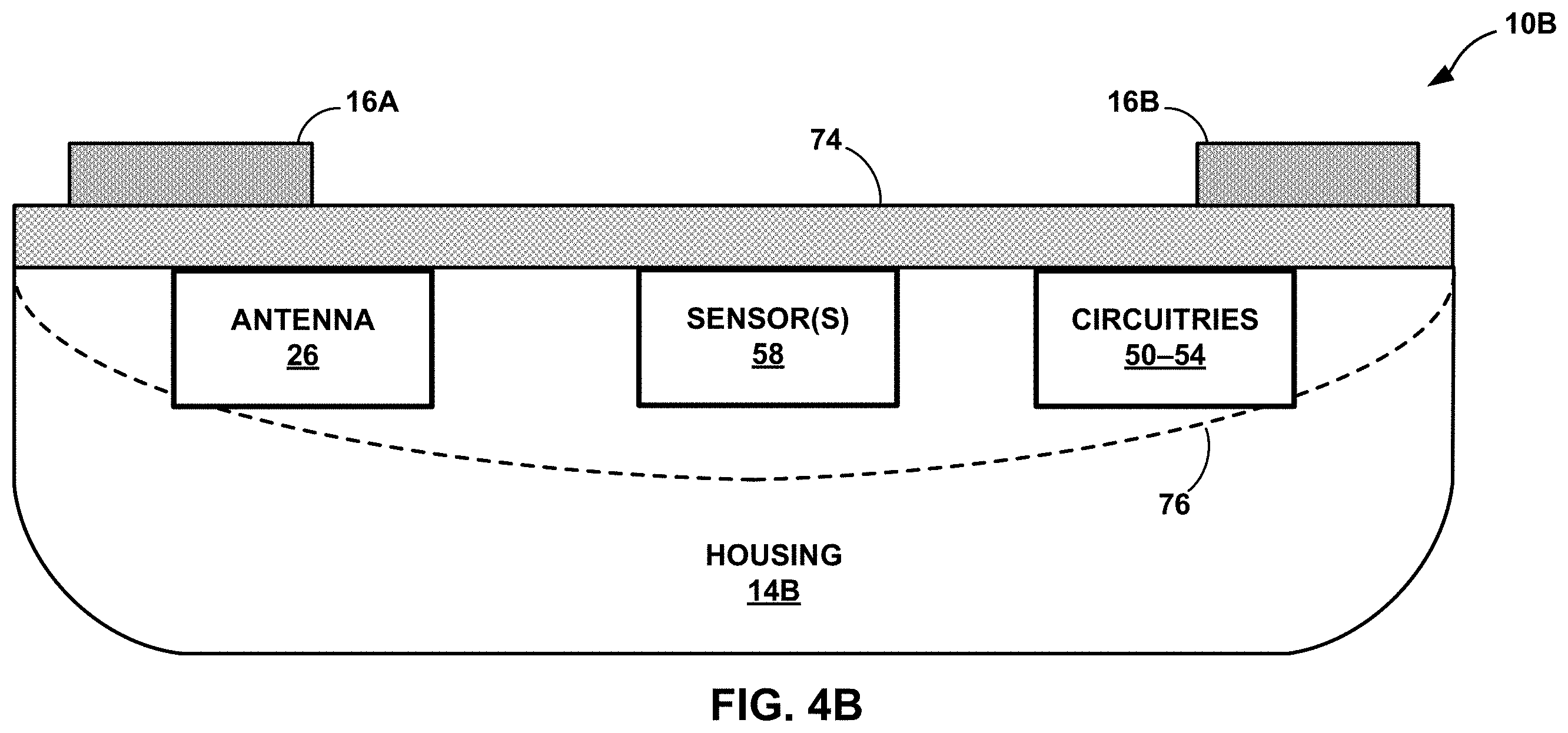 Patent US11793411 Figure 5 – Sensing for heart failure management