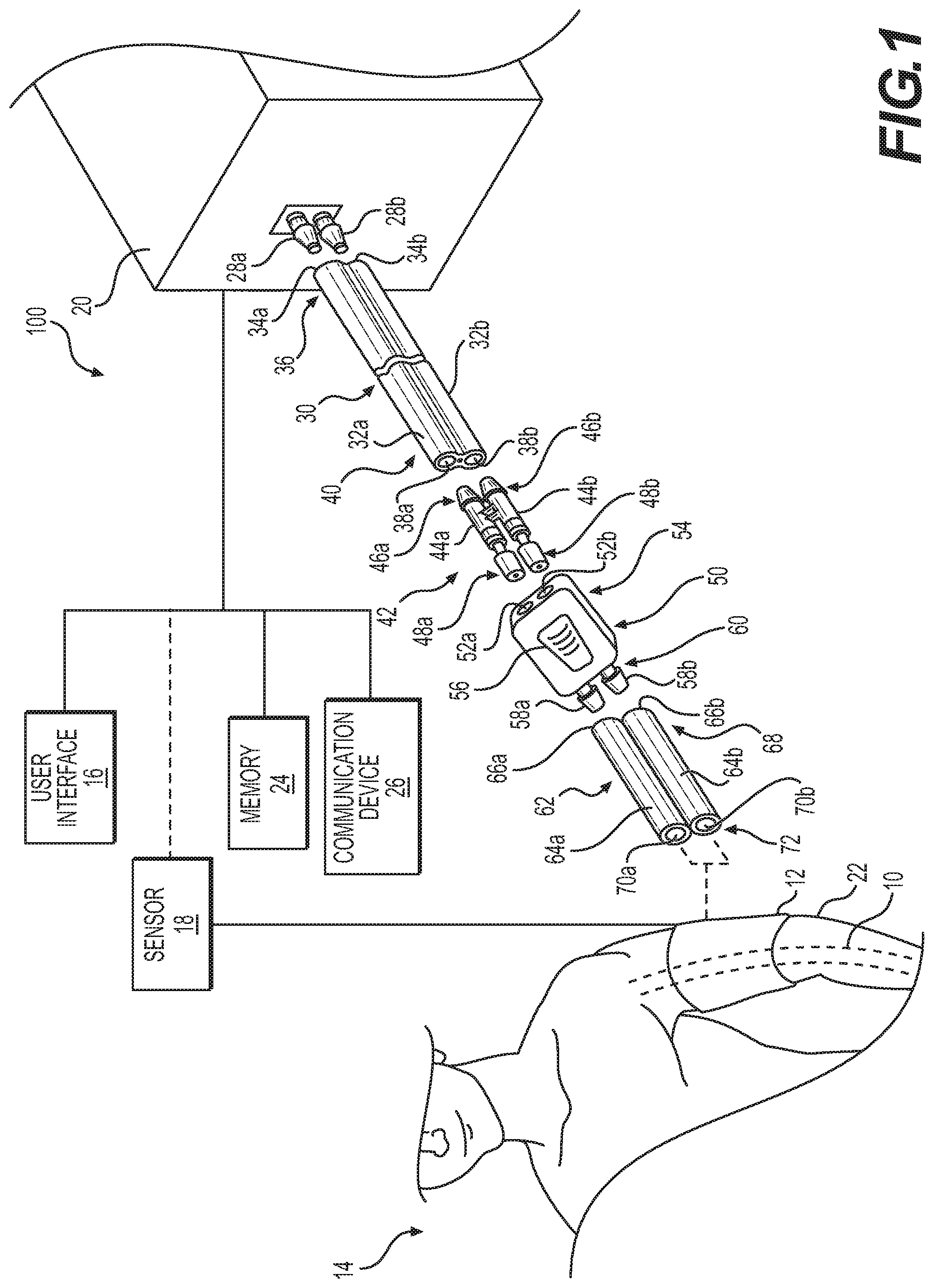 Patent US11793412 Figure 1 – Connector for medical equipment