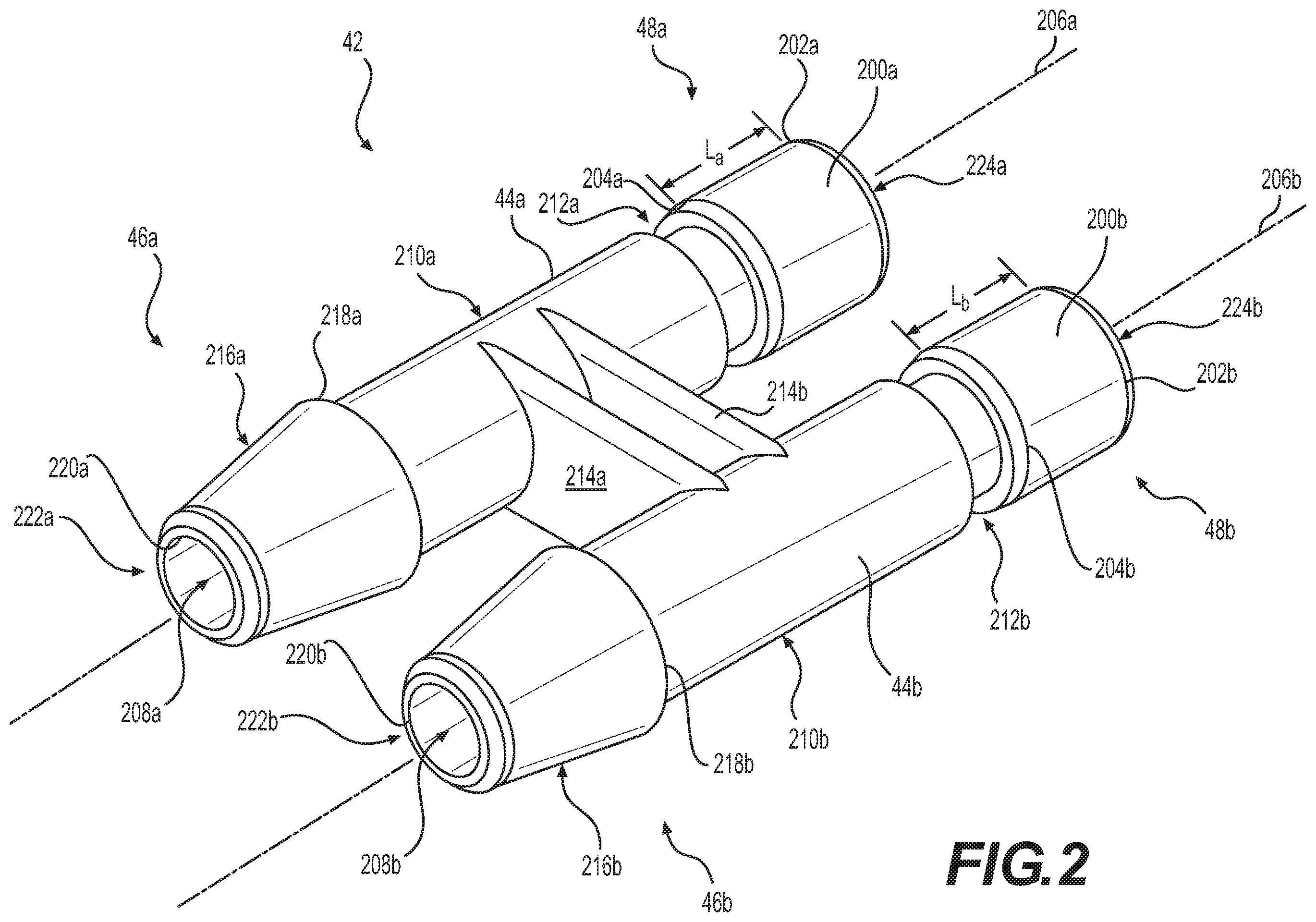 Patent US11793412 Figure 2 – Connector for medical equipment