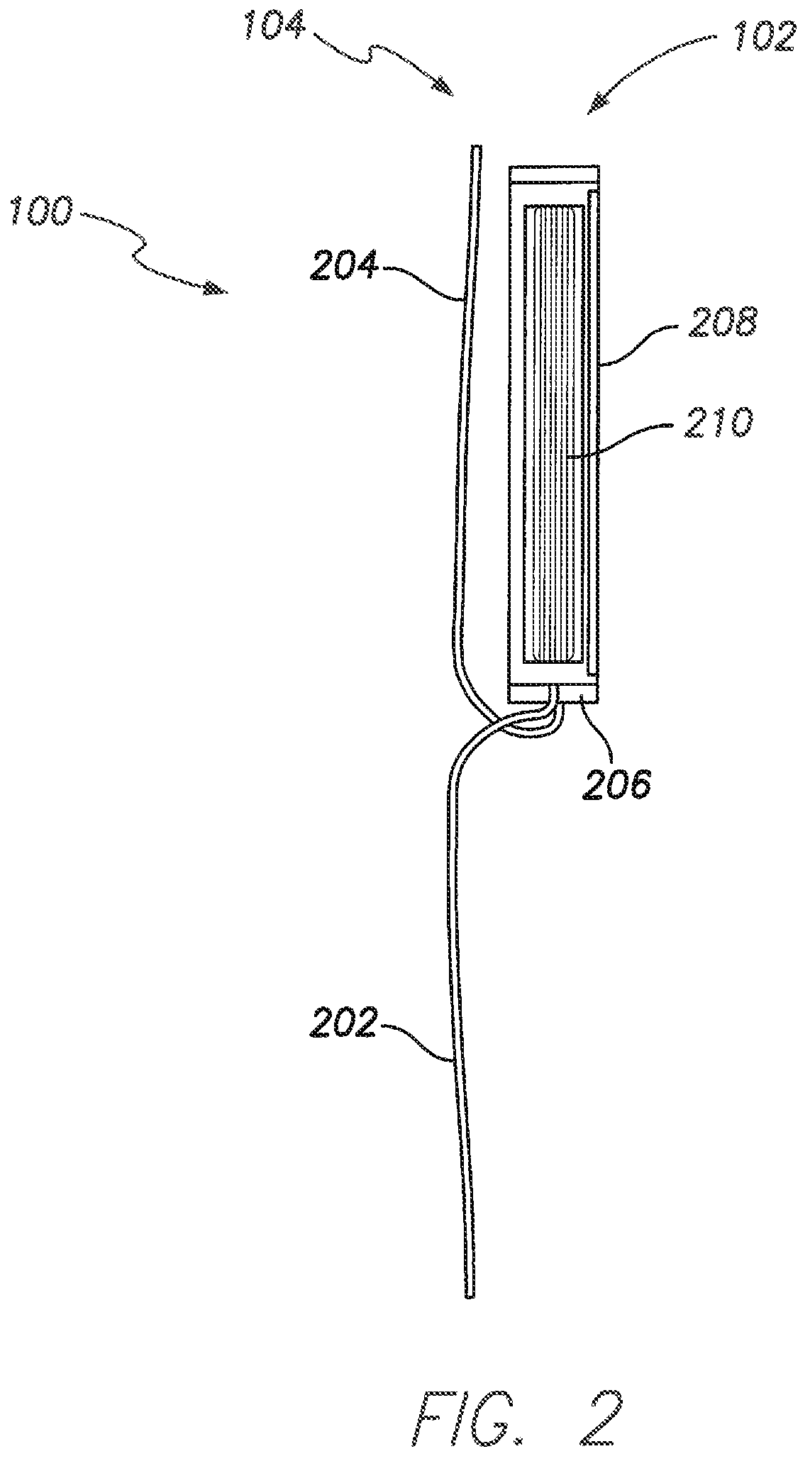 Patent US11793413 Figure 2 – Wireless MEMS left atrial pressure sensor