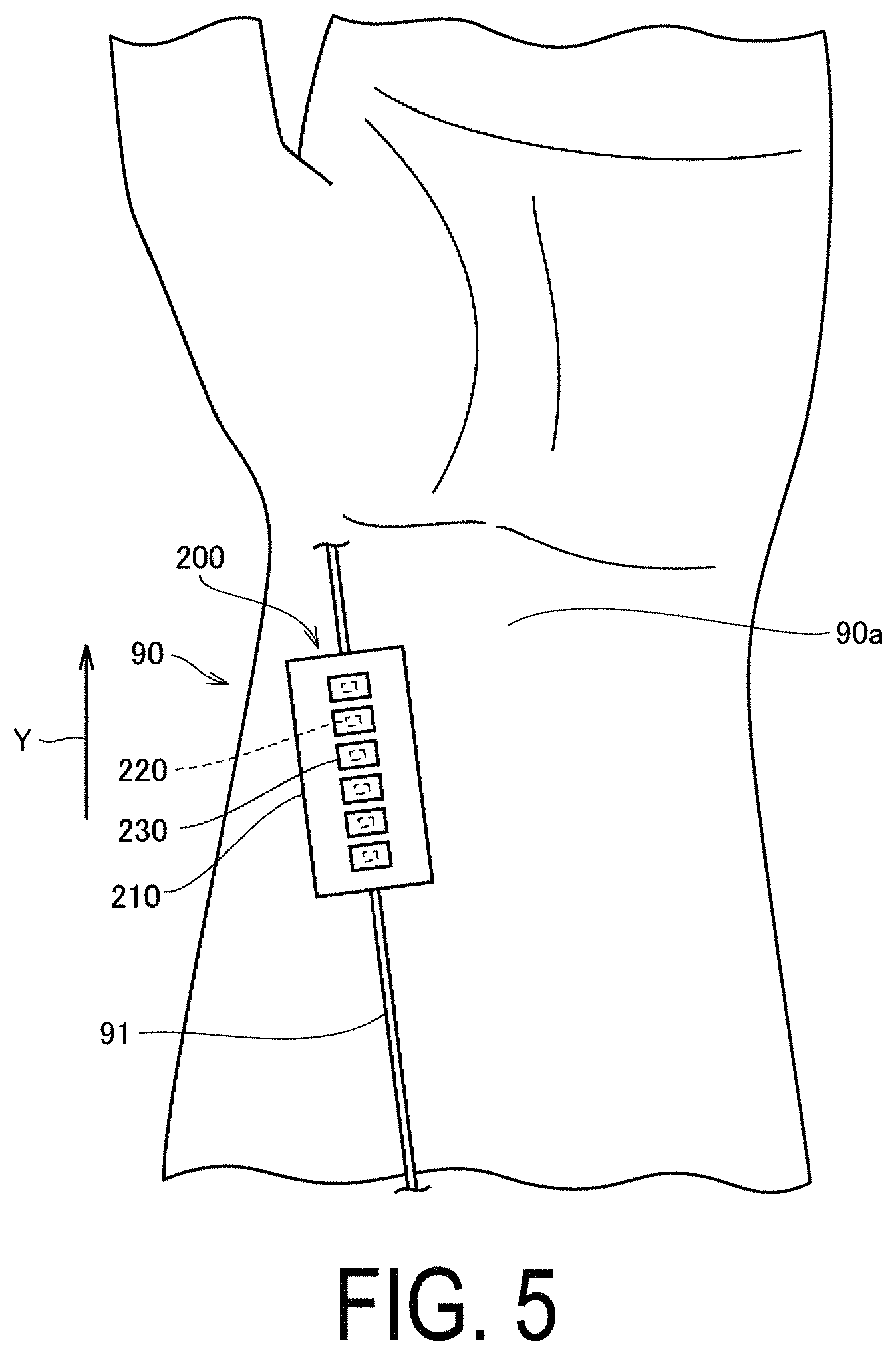 Patent US11793414 Figure 5 – Electrode unit, pulse wave measurement unit, and pulse wave measurement device