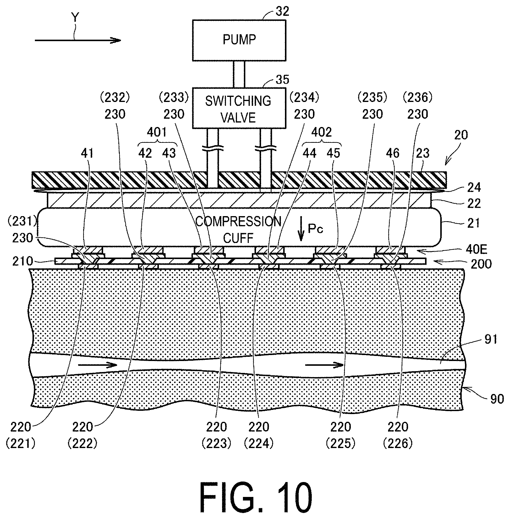 Patent US11793414 Figure 10 – Electrode unit, pulse wave measurement unit, and pulse wave measurement device