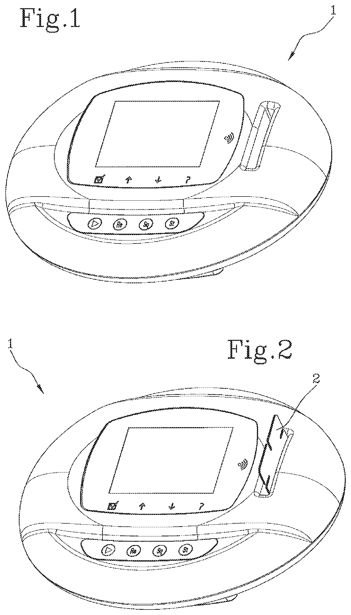 Patent US11793417 Figure 1 – Apparatus and a method of measurement thereof