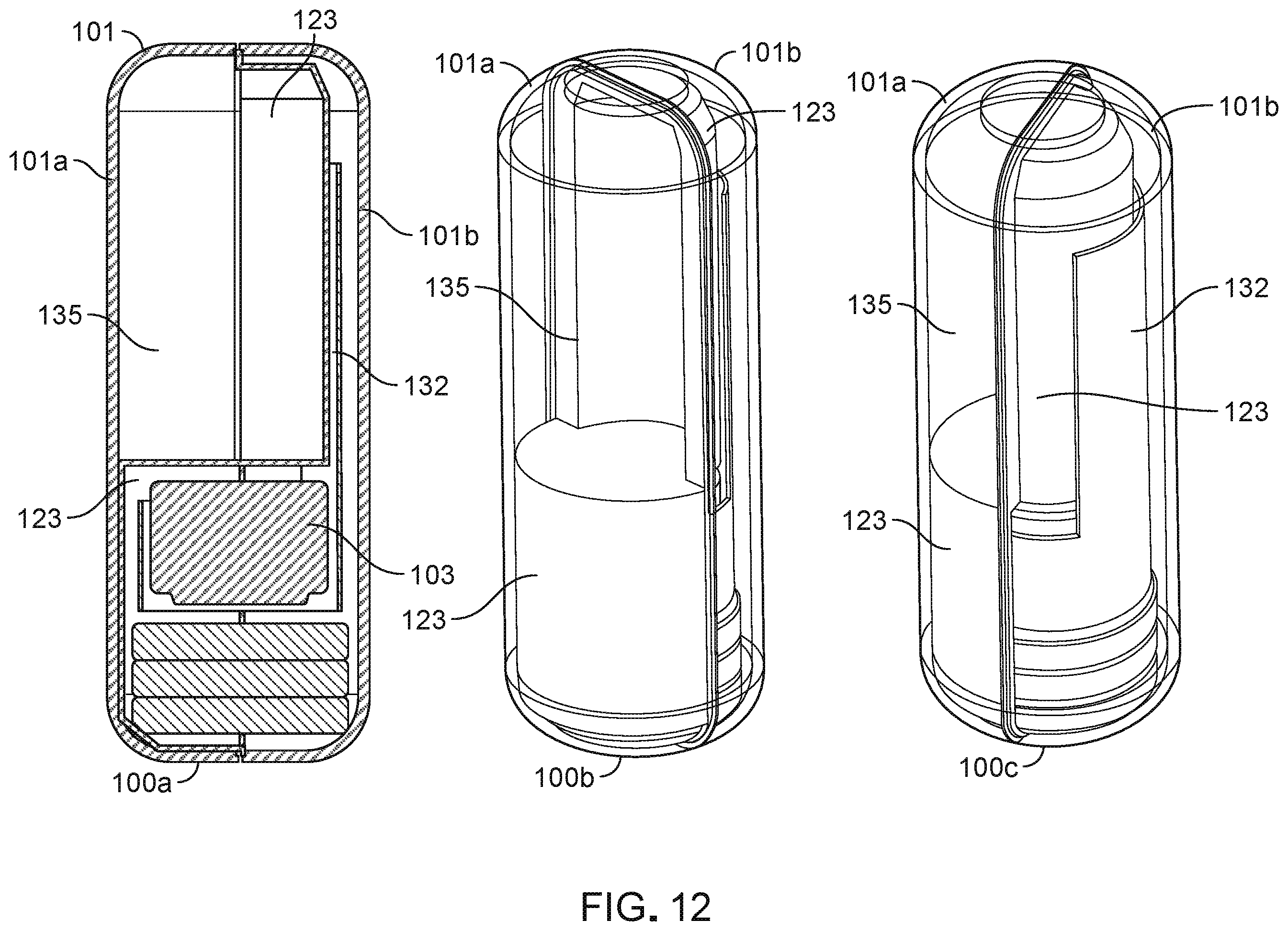 Patent US11793420 Figure 7 – Ingestible device for delivery of a dispensable substance