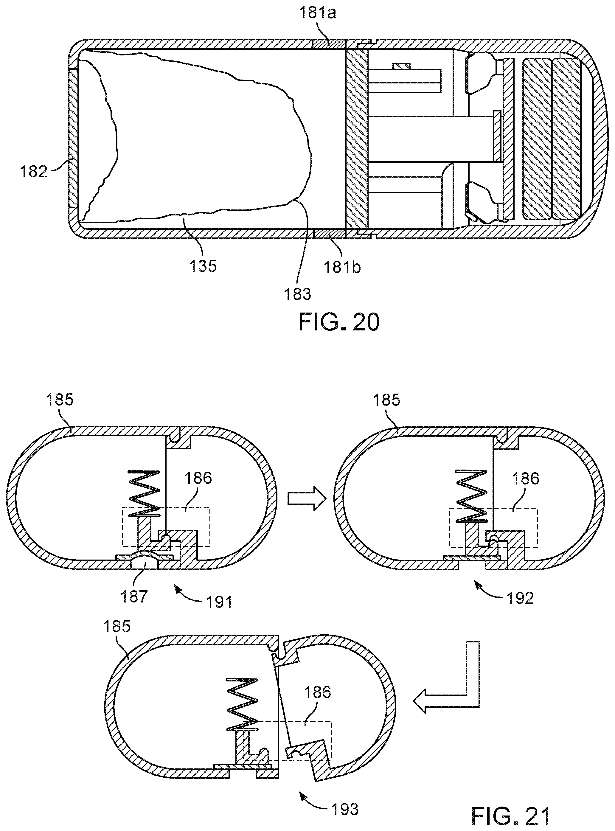 Patent US11793420 Figure 12 – Ingestible device for delivery of a dispensable substance