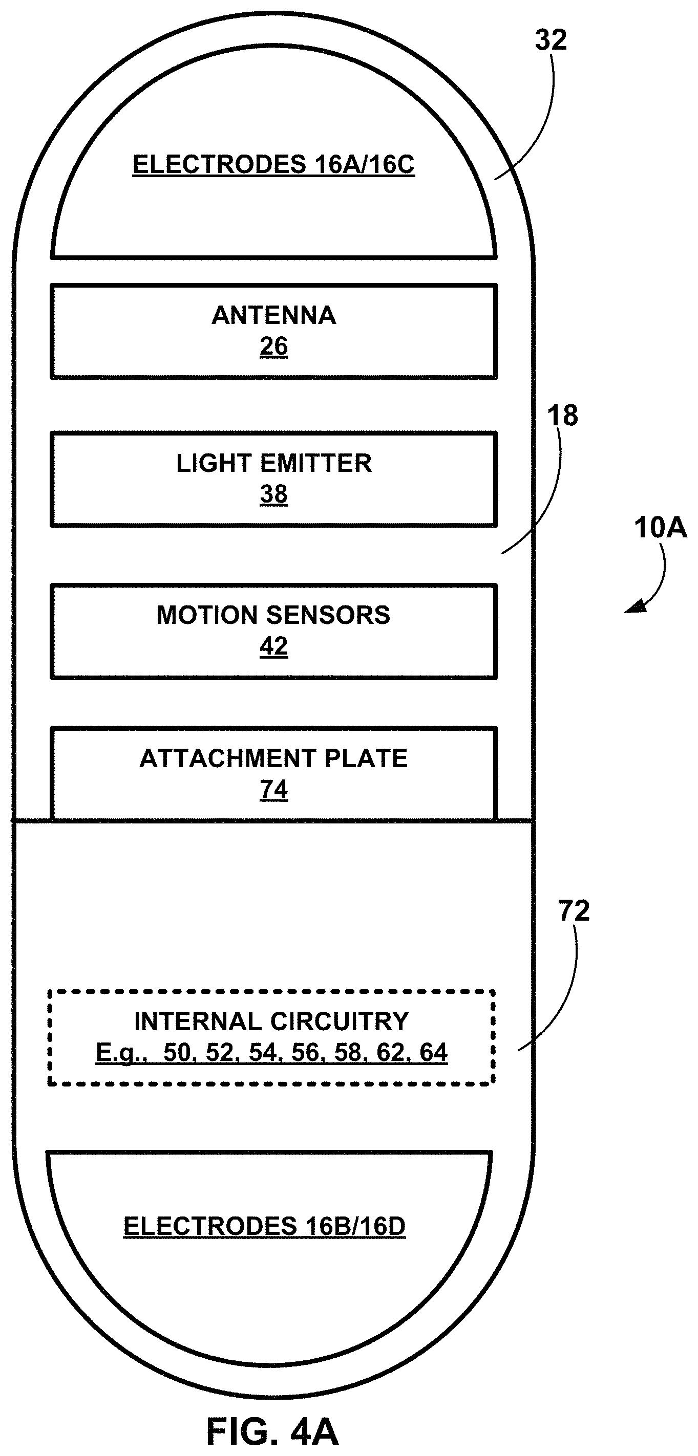 Patent US11793423 Figure 4 – Cough detection using frontal accelerometer
