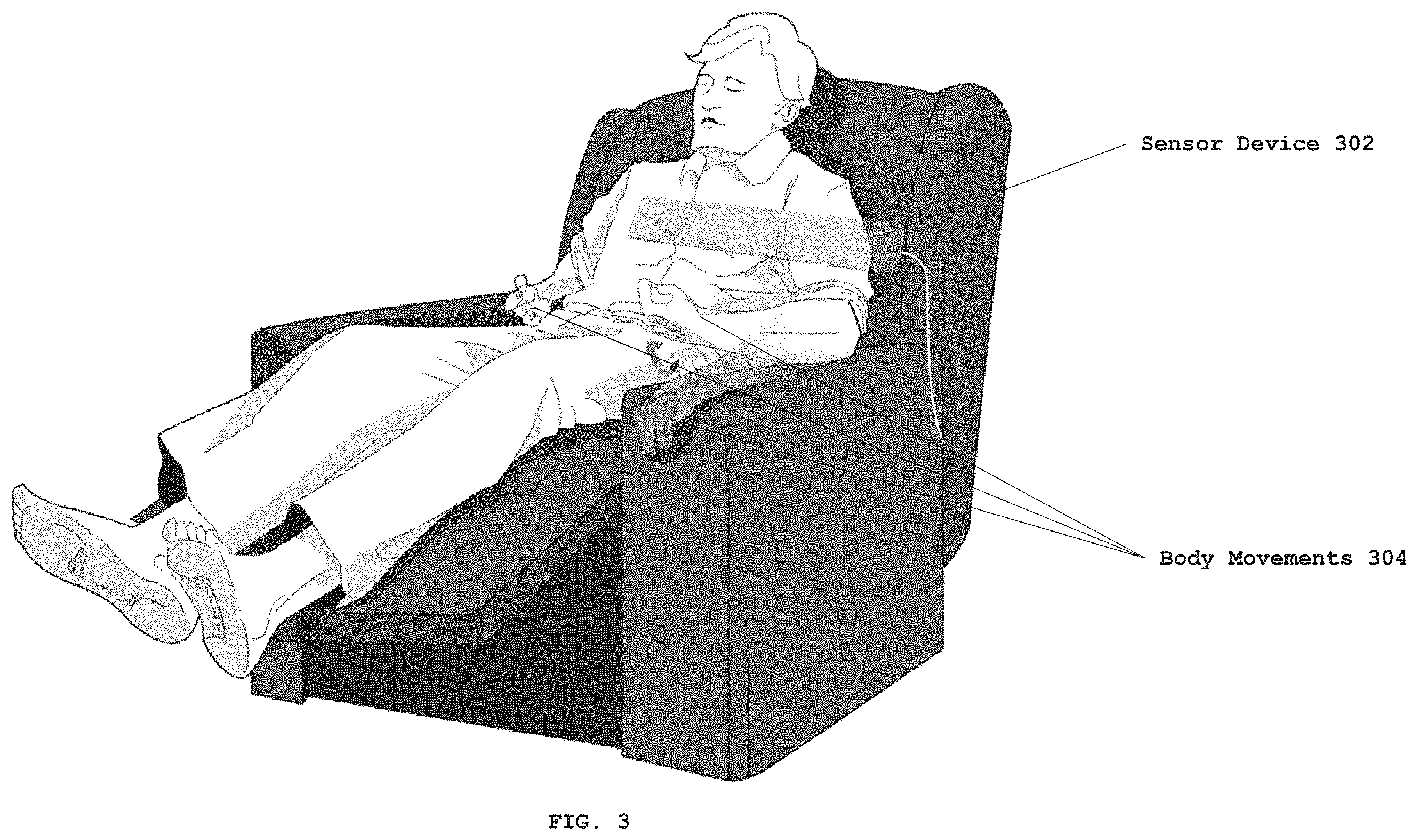 Patent US11793426 Figure 3 – System and a method for determining breathing rate as a biofeedback