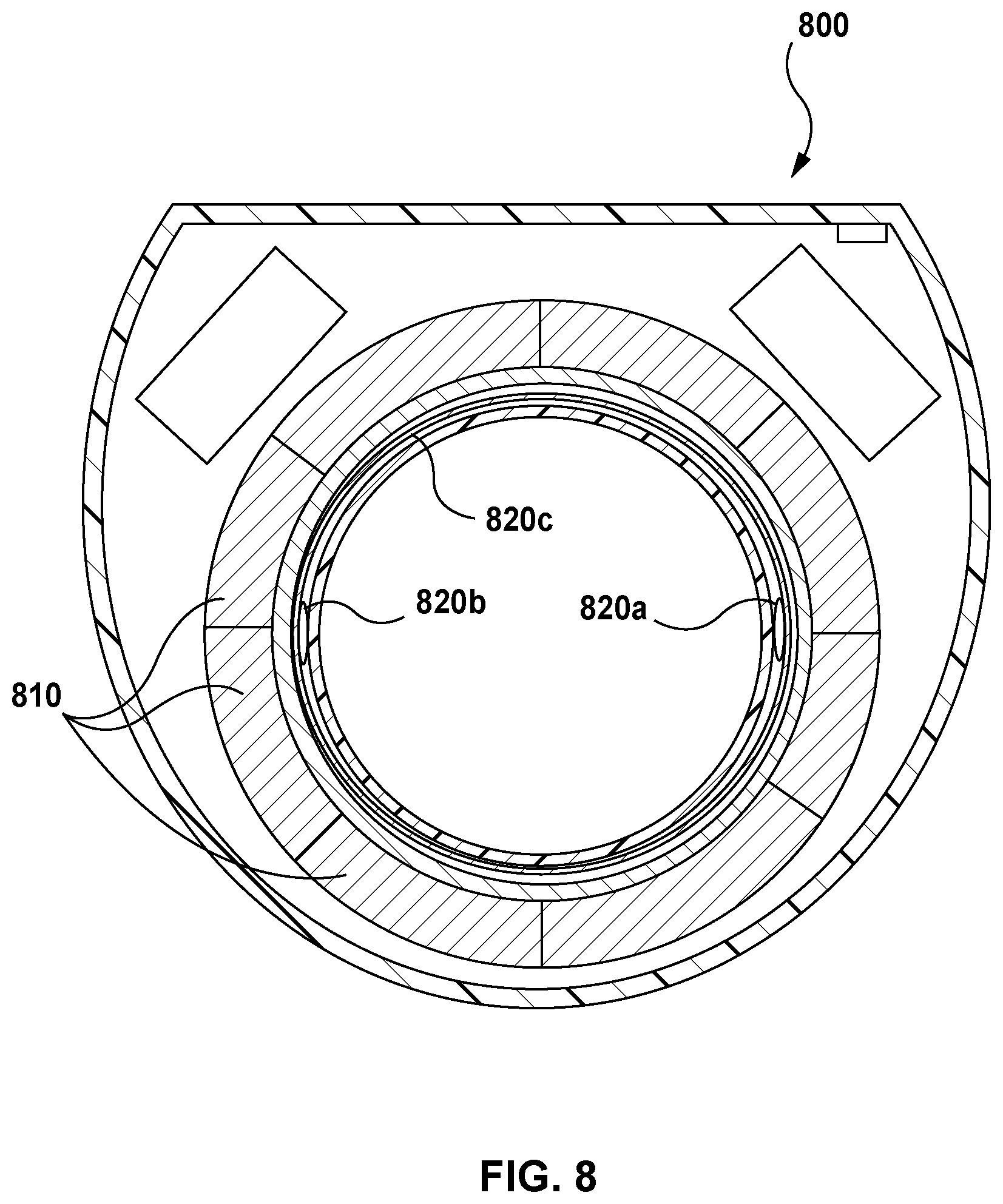 Patent US11793429 Figure 8 – Wearable blood analyte measurement device and method for measuring blood analyte concentration
