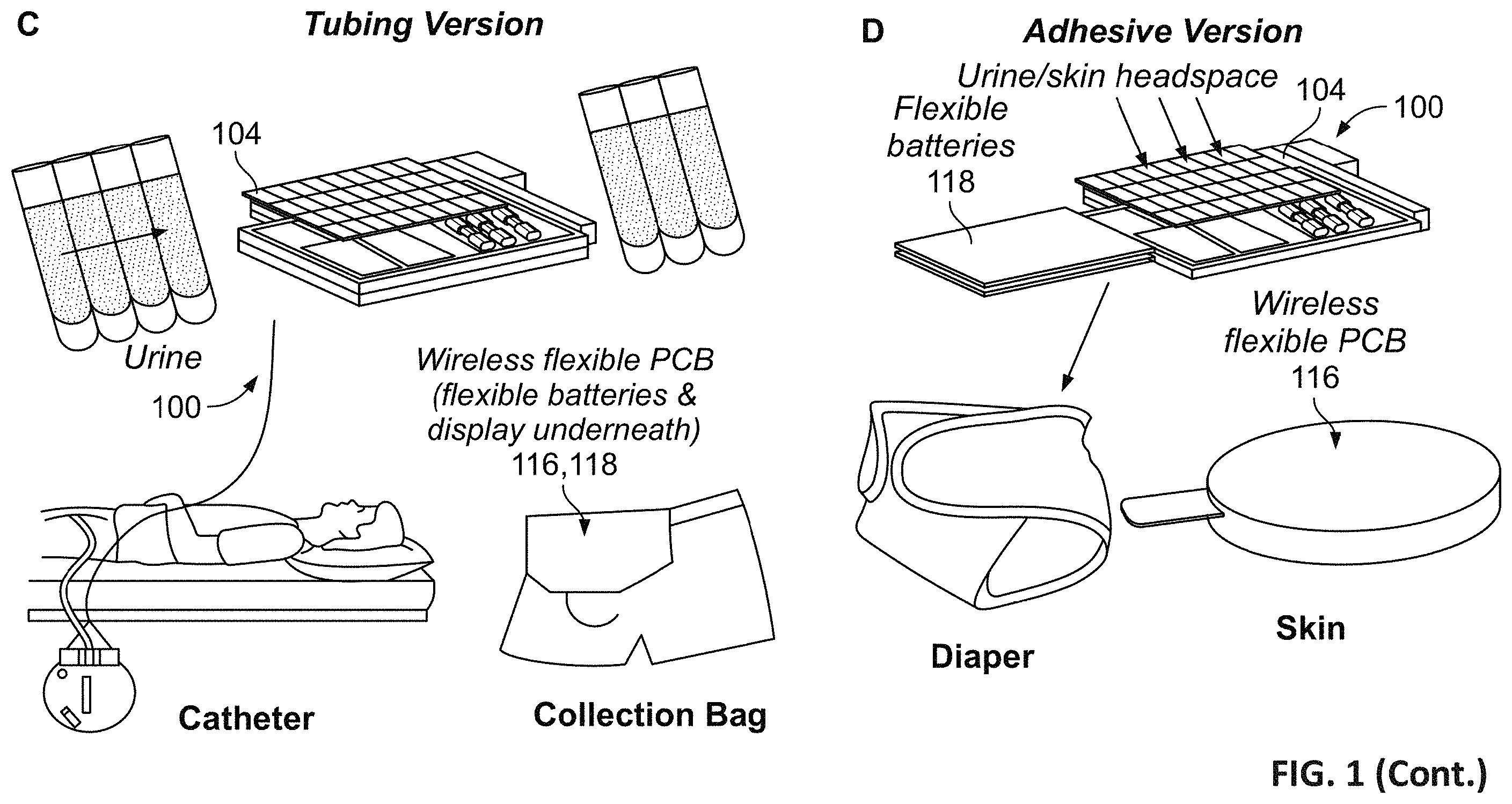 Patent US11793431 Figure 2 – Systems and methods for the detection and quantification of ammonia and ammonium in fluids