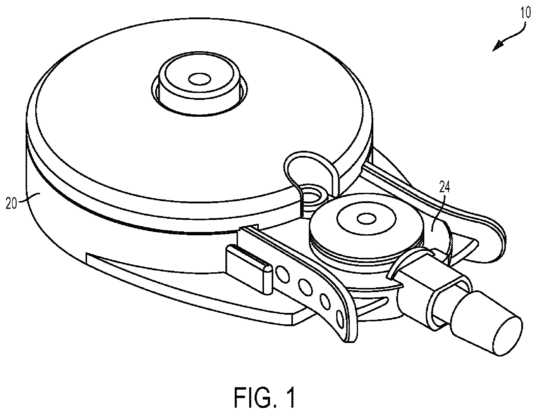 Patent US11793432 Figure 1 – Biological fluid collection device and biological fluid collection system