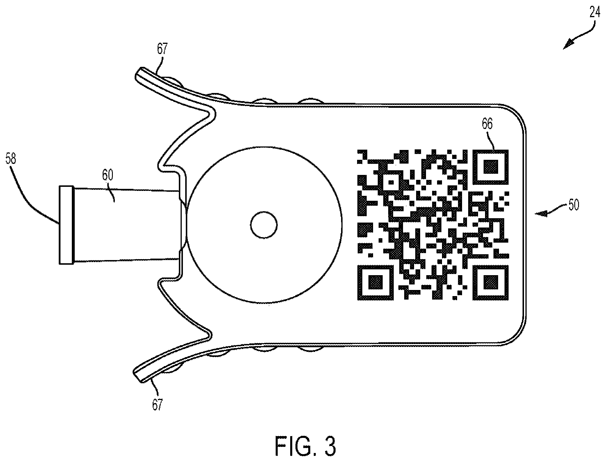 Patent US11793432 Figure 3 – Biological fluid collection device and biological fluid collection system