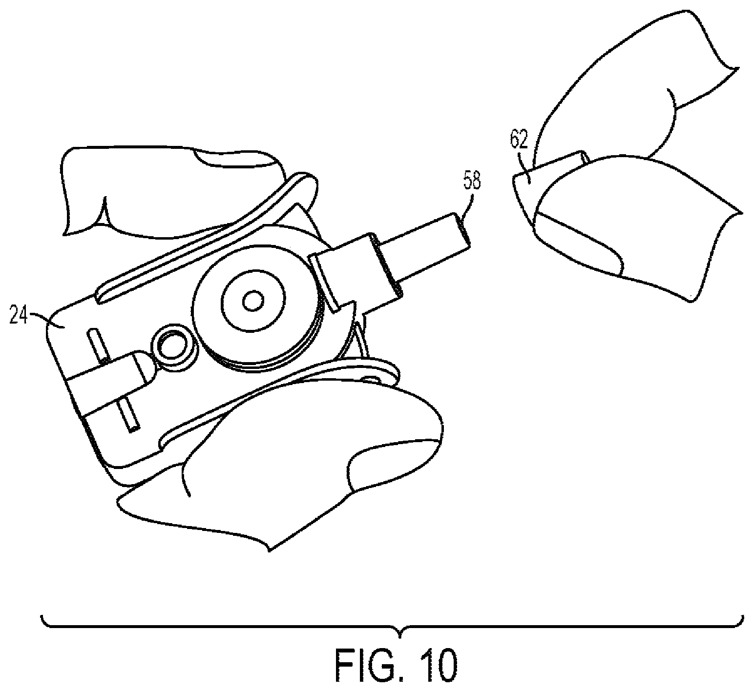Patent US11793432 Figure 10 – Biological fluid collection device and biological fluid collection system
