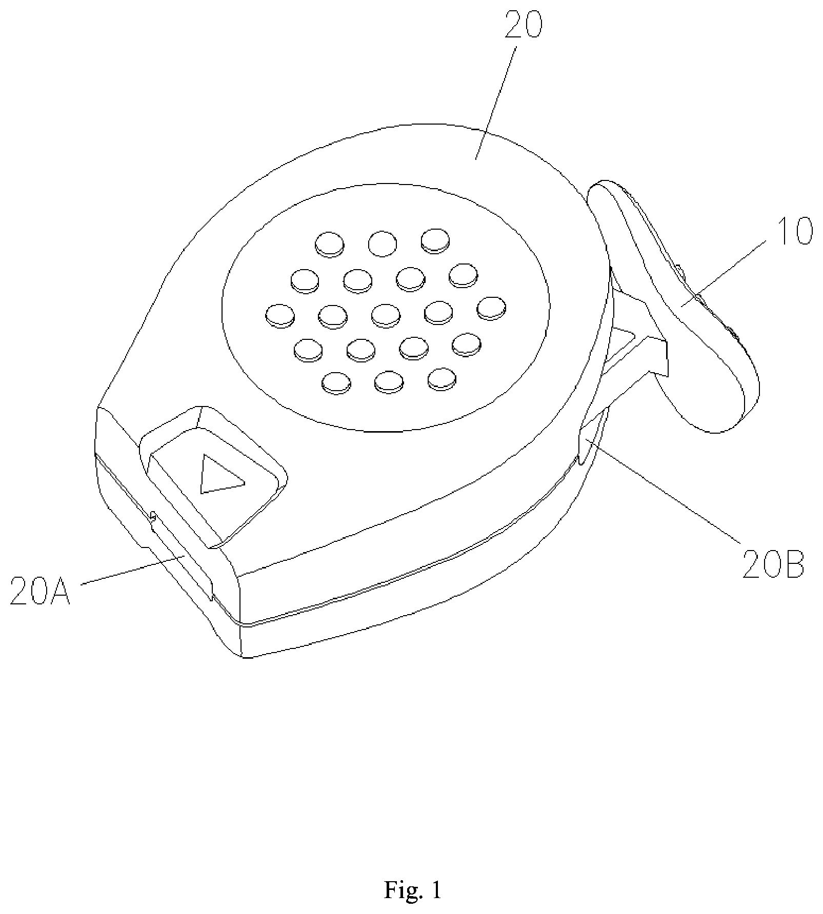 Patent US11793433 — Blood collection device — Figure 1